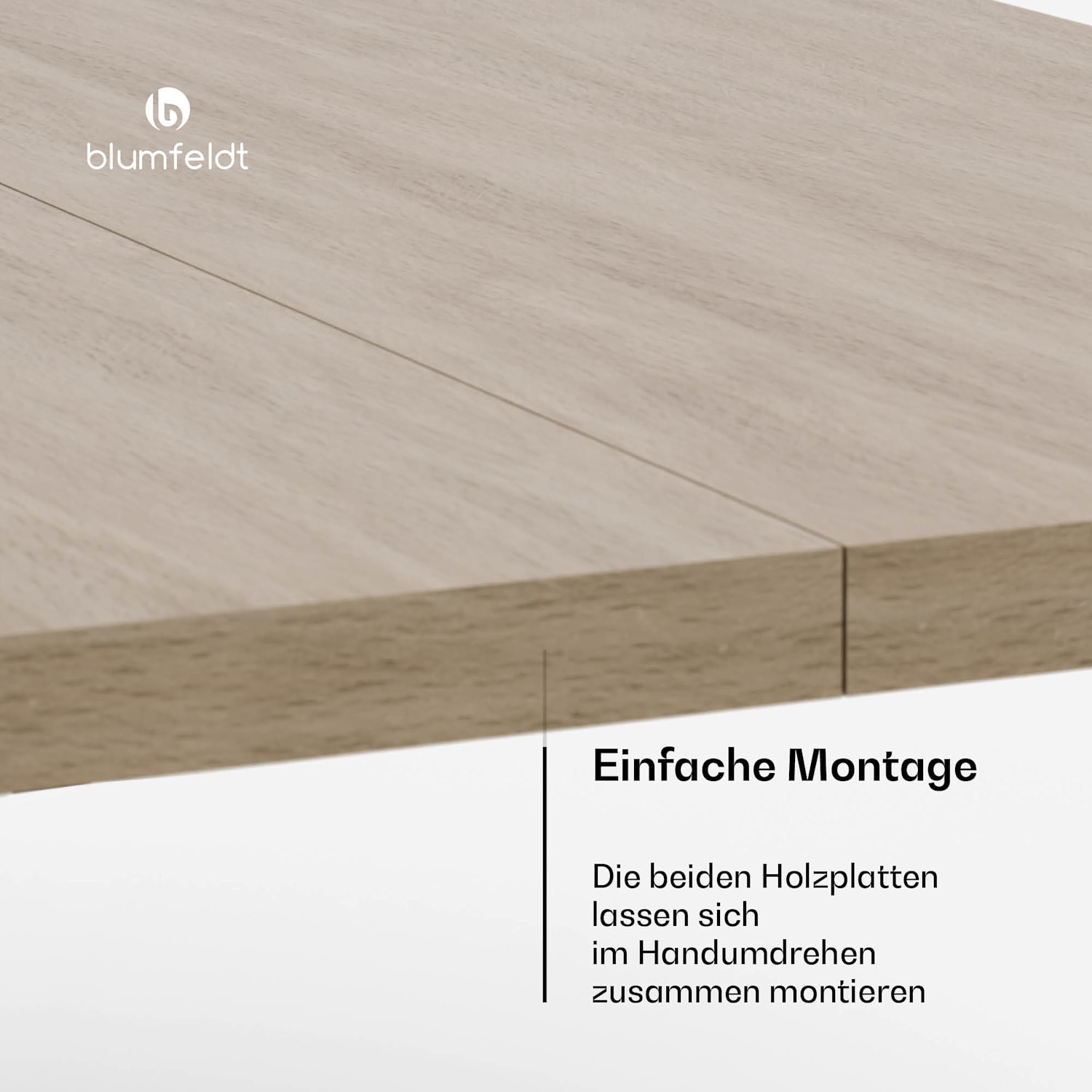 Bearsdon Tischplatte 200 x 100 cm für Küche u. Esszimmer | Robustes Schichtholz 200 x 100 | Kiefer