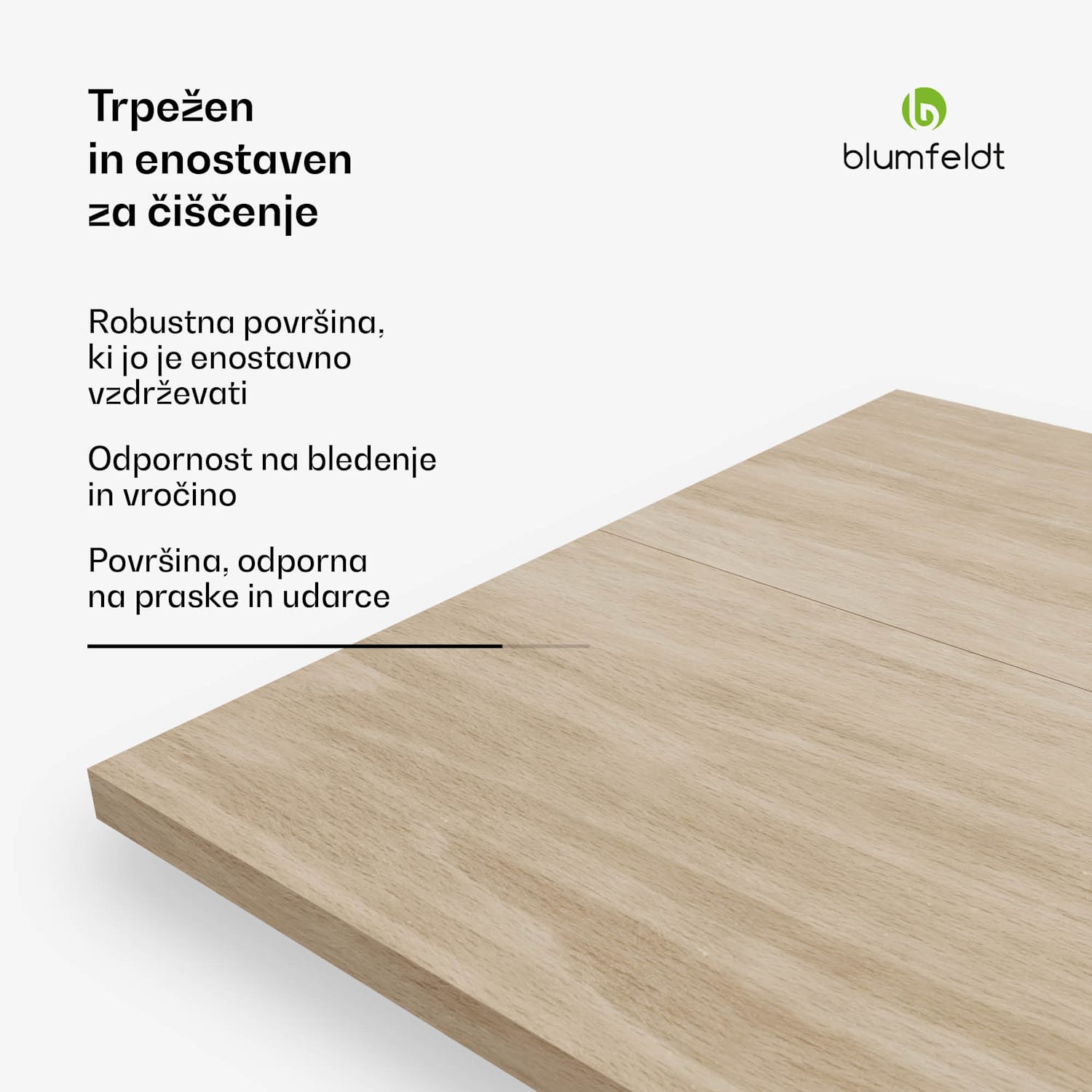 Bearsdon mizna plošča 200 x 100 cm za kuhinjo in jedilnico, Robustna vezana plošča 200 x 100 | Borovec