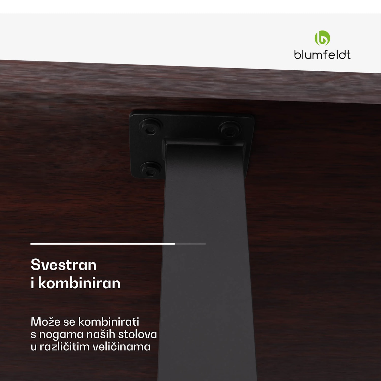 Bearsdon ploča stola 200 x 100 cm za kuhinju i blagovaonicu, Robusna šperploča 200 x 100 | Tikovina