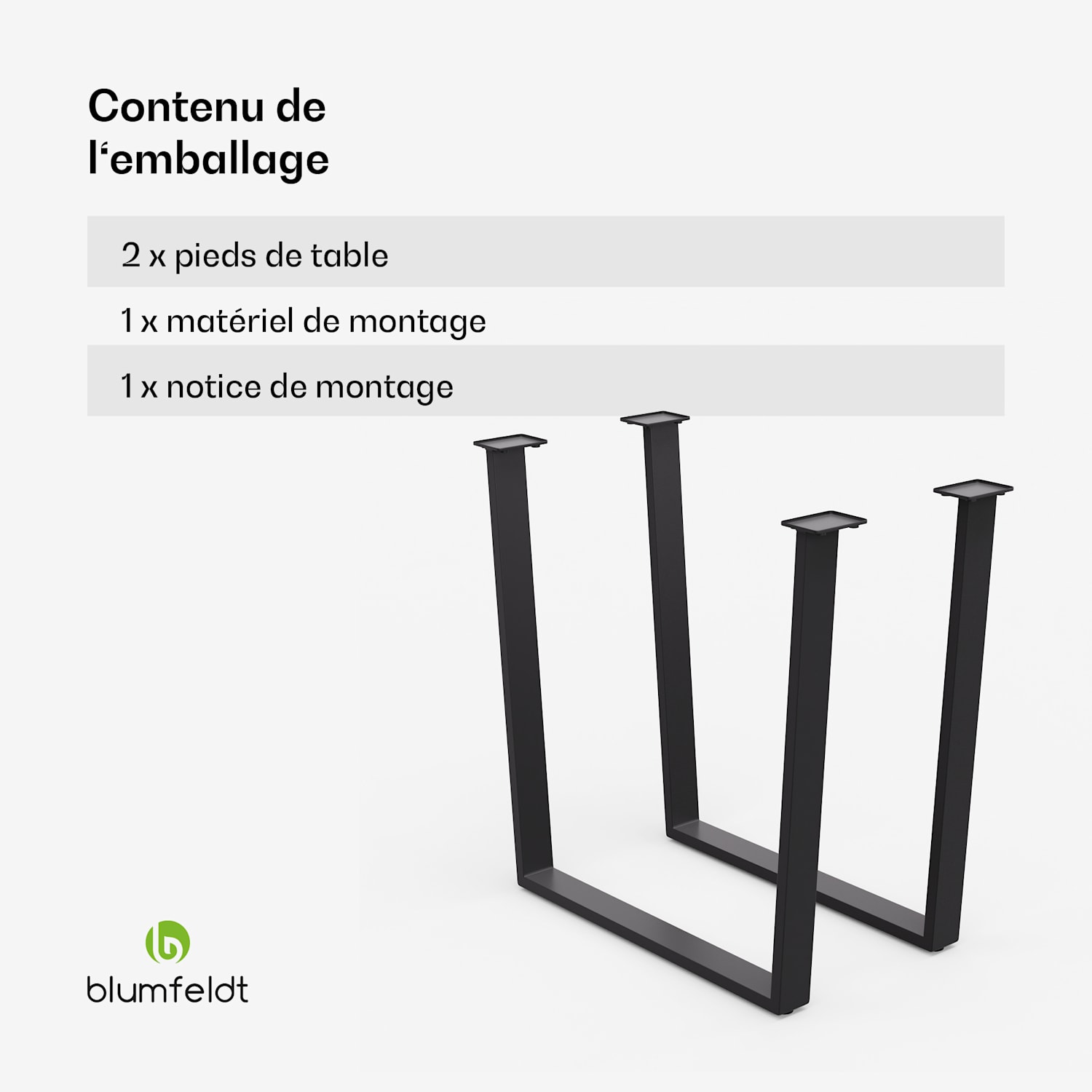 Ayr Table Legs | pieds de table 82 x 72 cm | métal 86_x_72