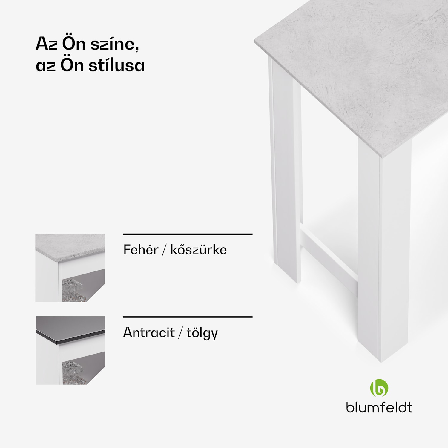 Bellshill, bárasztal, bárpult, bárpult, házi bár Szürke kő