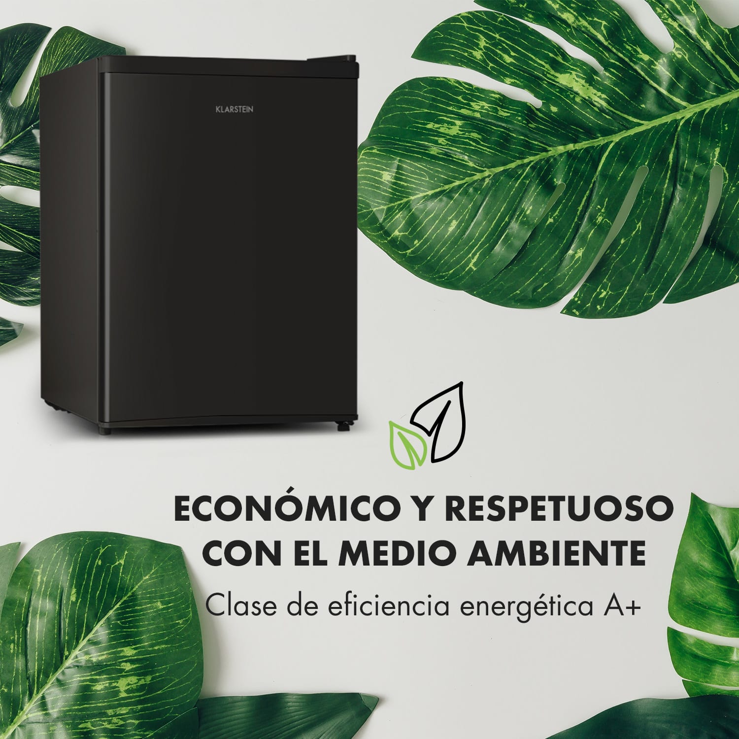 Cool Kid mini frigorífico con congelador de 4 litros 66 litros 41 dB Negro