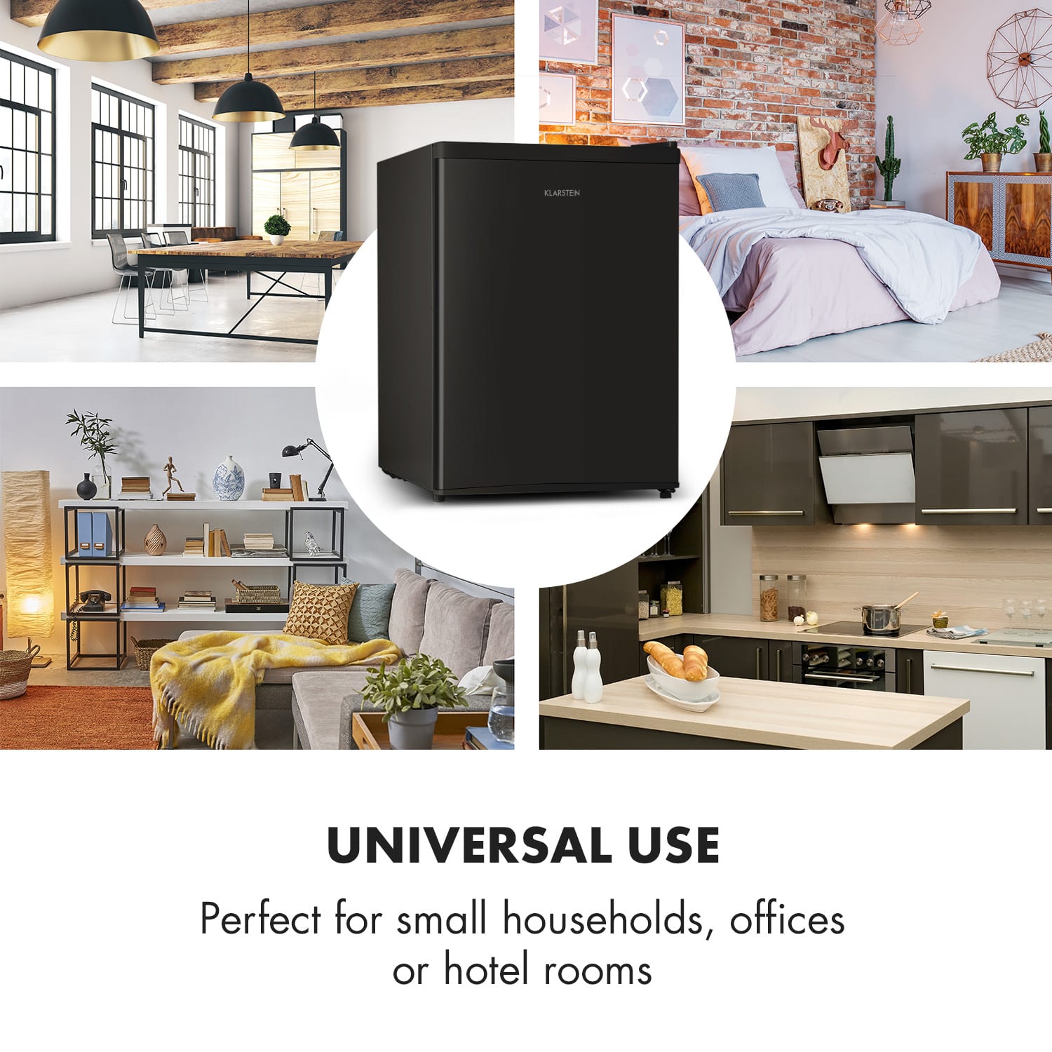 Cool Kid, Mini Fridge Black