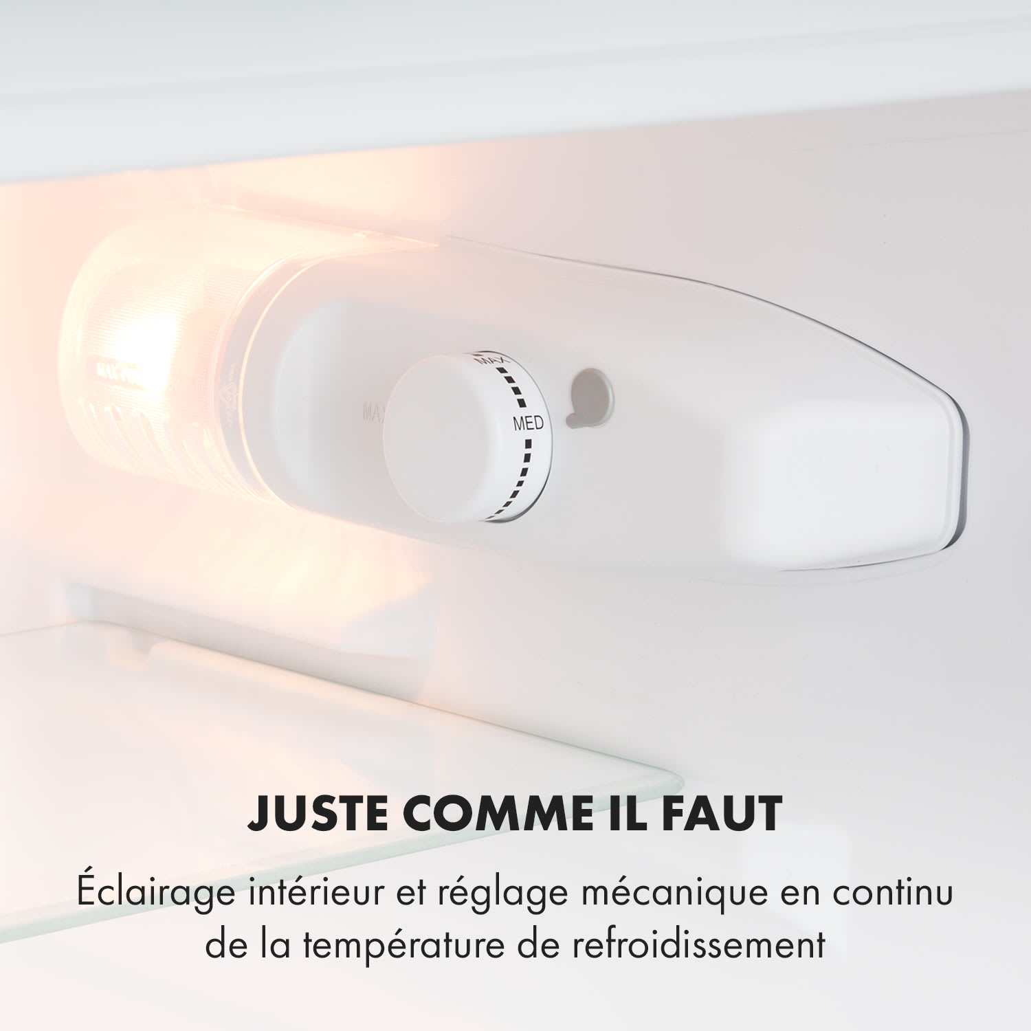 Big Daddy Cool koelvriescombinatie 87 liter 40 dB EEK F 87 ltr | Wit