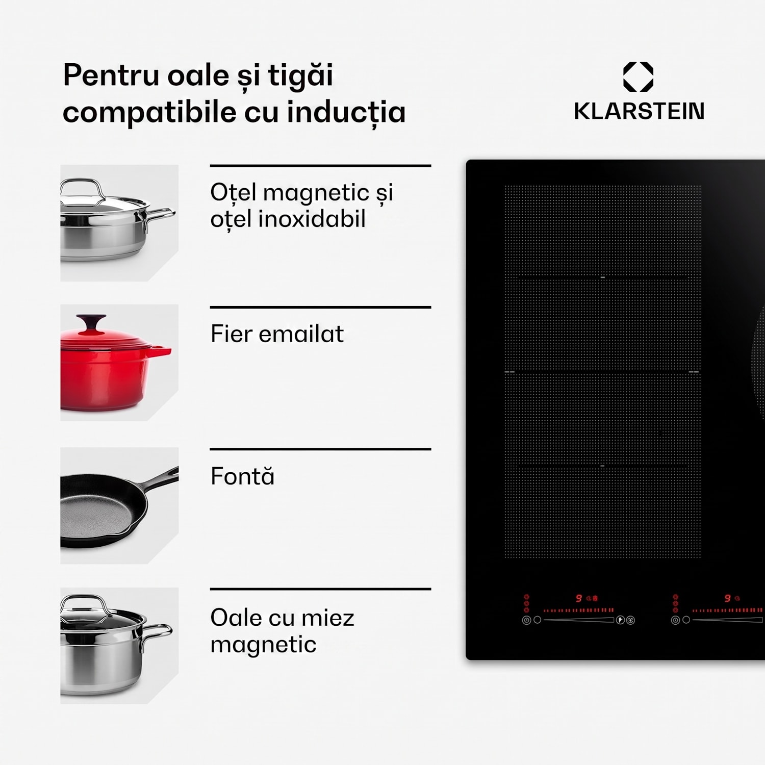 Masterzone 90 Flex, plită cu inducție, max. 12 600 W, încorporat, 5 zone Flex, tehnologie ThermoBoost, Smart Flex 