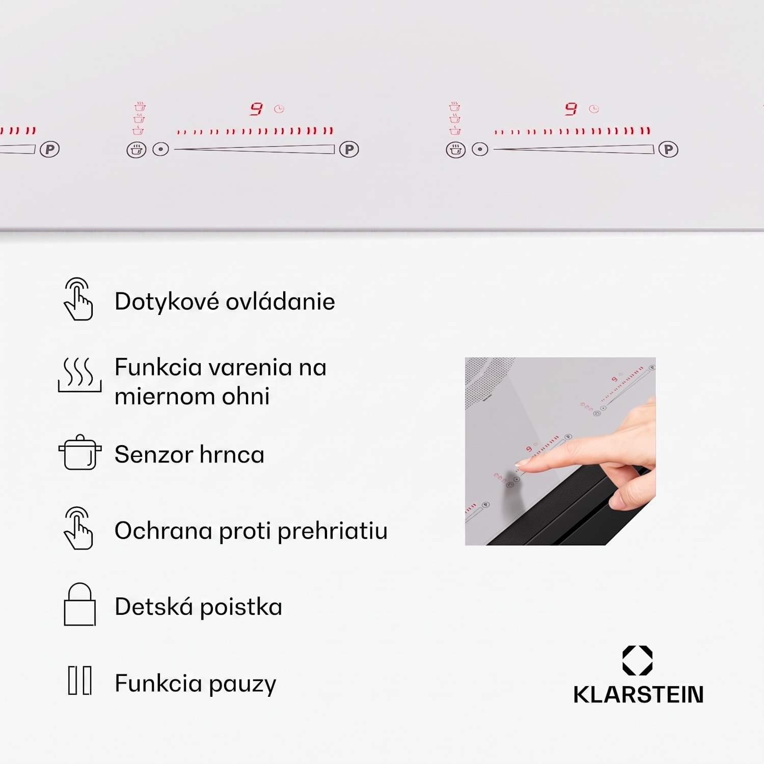 Masterzone 90 Flex, indukčná varná doska, max. 12 600 W, vstavaná, 5 zón, 2 Flex zóny, technológia ThermoBoost, Smart Flex 