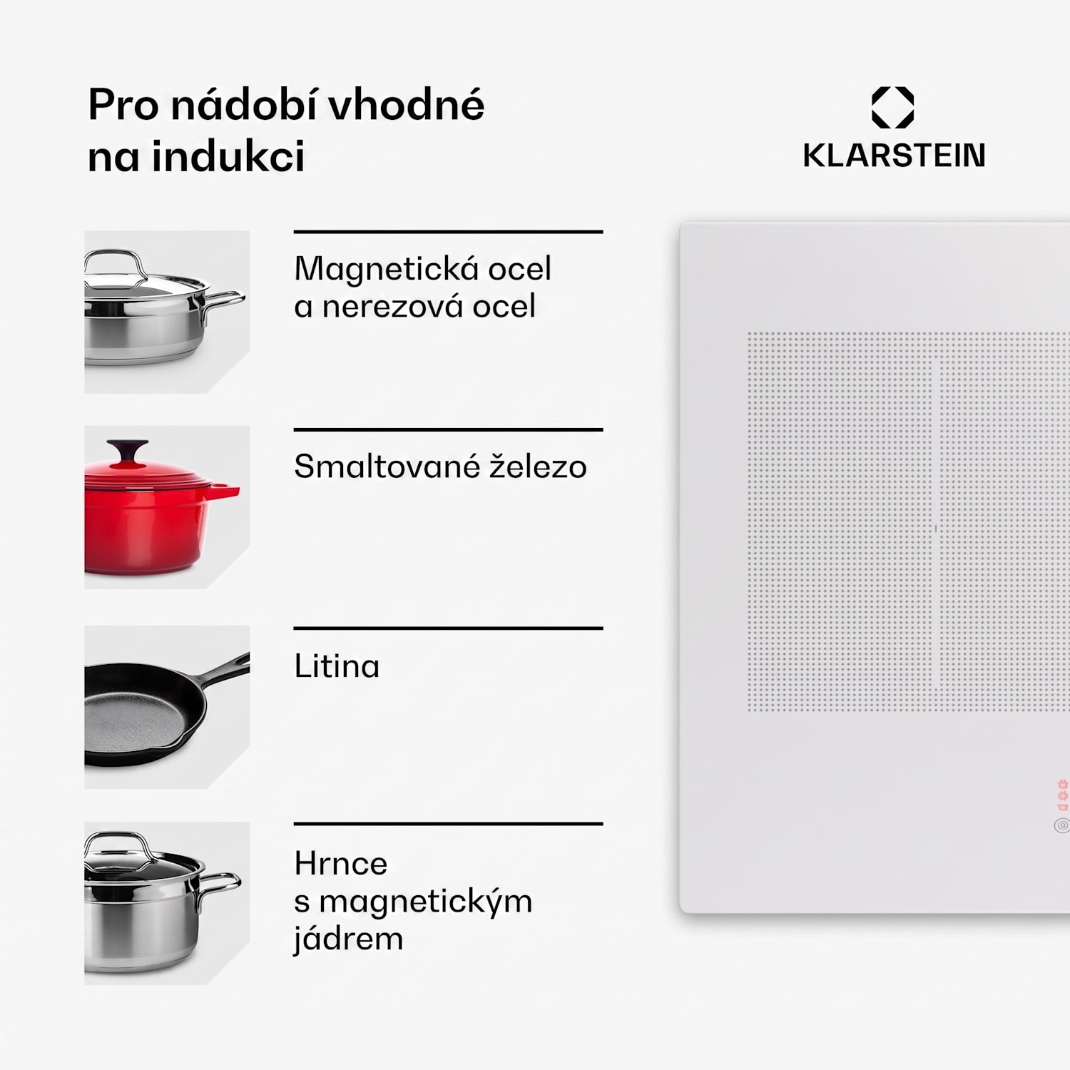 Masterzone 90 Slim Flex, indukční varná deska, max. 7200 W, vestavná, 4 zóny Flex, technologie ThermoBoost, Smart Flex 
