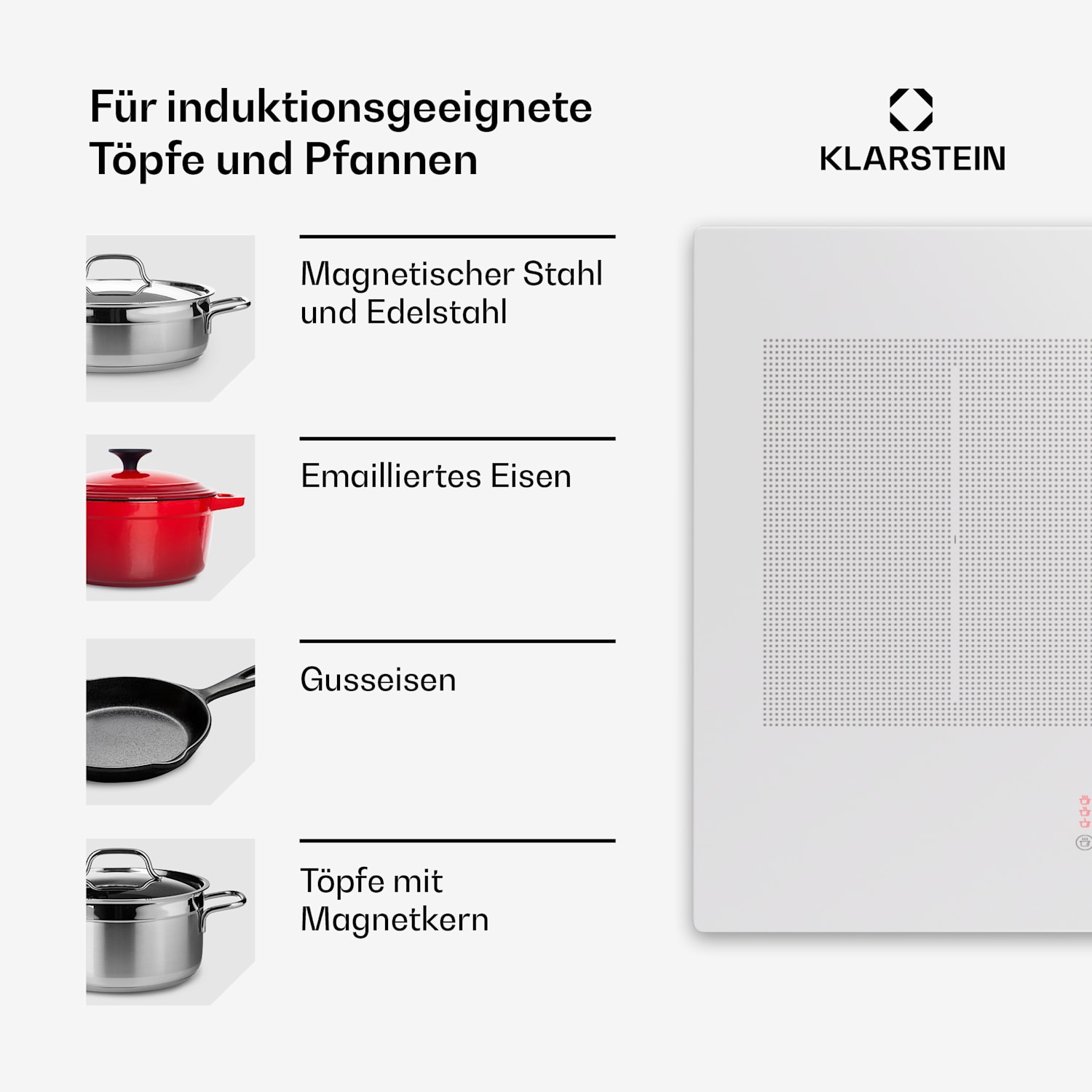 Masterzone 90 Slim Flex Induktionskochfeld Einbau 4 Kochzonen 2 Flex-Zonen ThermoBoost Smart Flex Technology max. 7200 Watt 