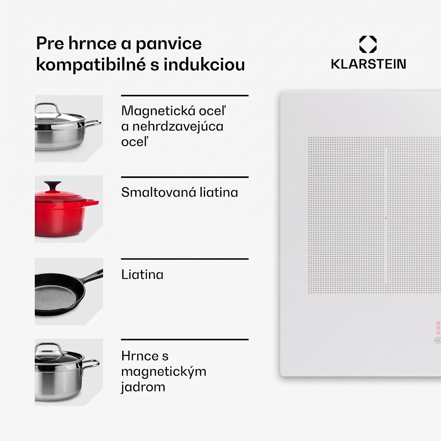 Masterzone 90 Slim Flex, indukčná varná doska, max. 7200 W, vstavaná, 4 zóny, 2 Flex zóny, technológia ThermoBoost, Smart Flex 