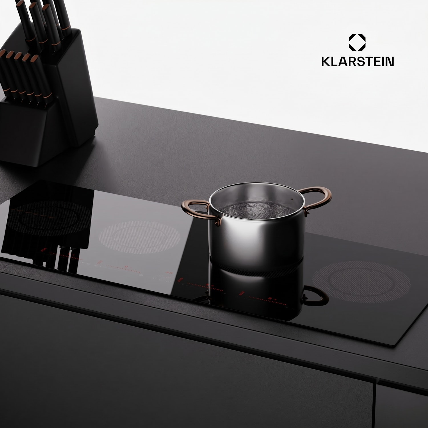 Masterzone Slim Round Indukcijska kuhalna plošča 7200 W, vgradna, 4 cone 