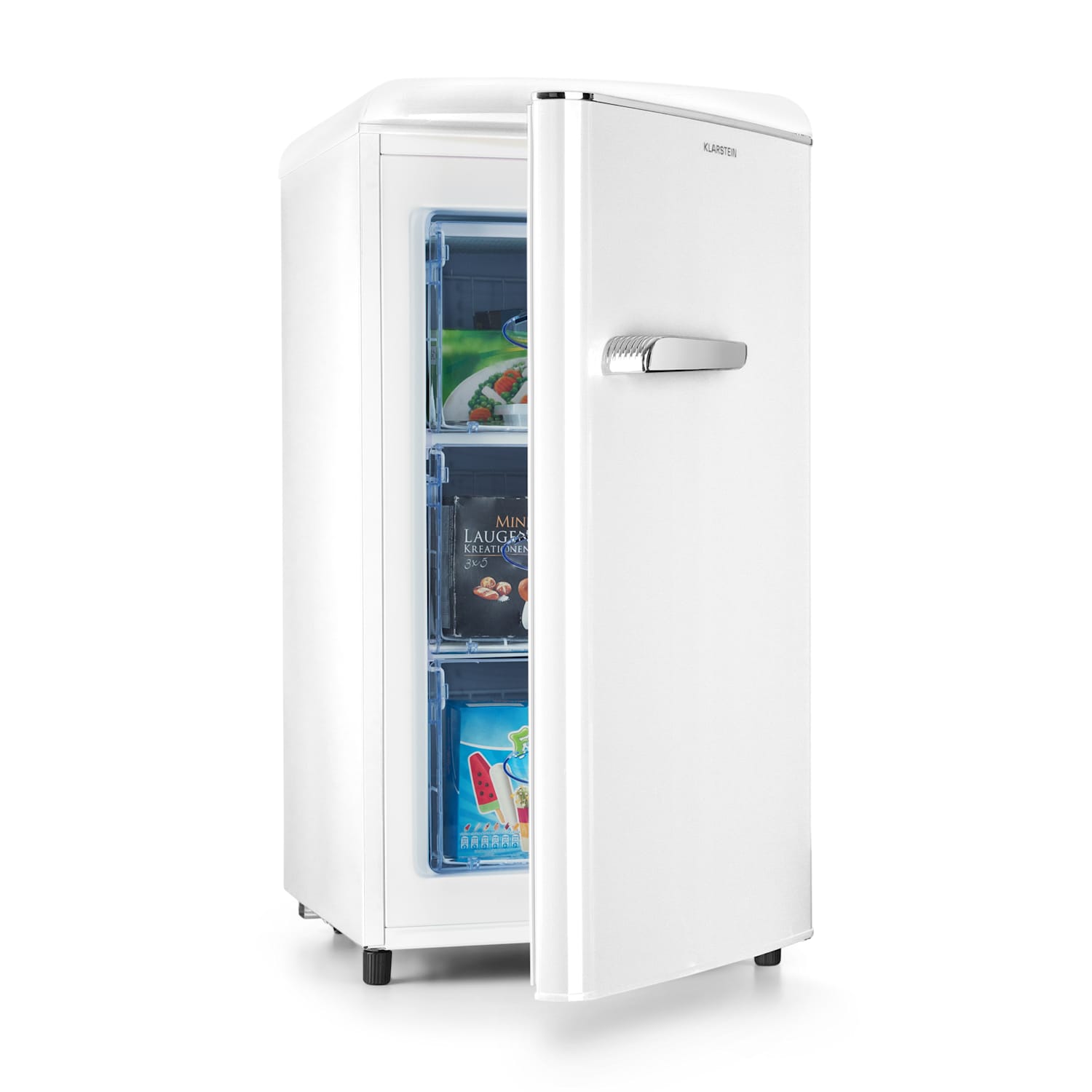 Laika 60L Congelador 60 litros 3 cajones Temperatura: -18 a 0 °C Blanco