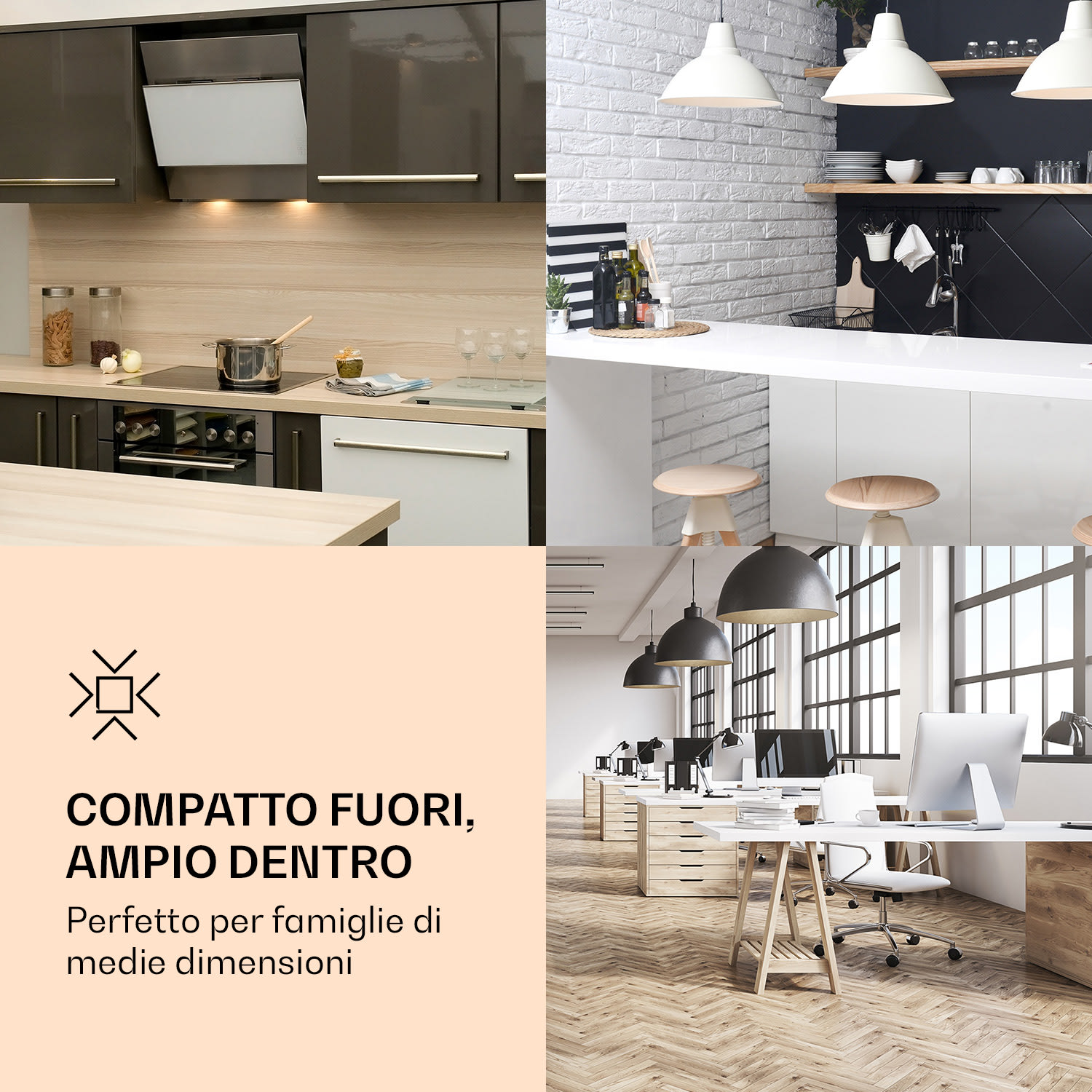 Laika 60L Freezer 60 litri 3 cassetti Temperatura: da -18 a 0 °C Rosso