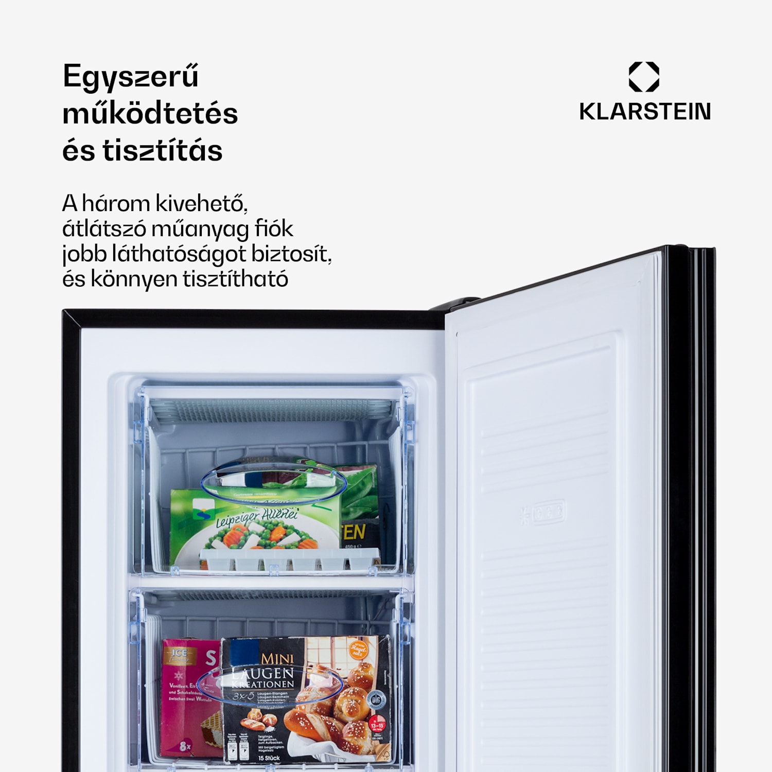 Pluto 60 L, fagyasztó, 60 l, 4 csillag, akár -18 °C 