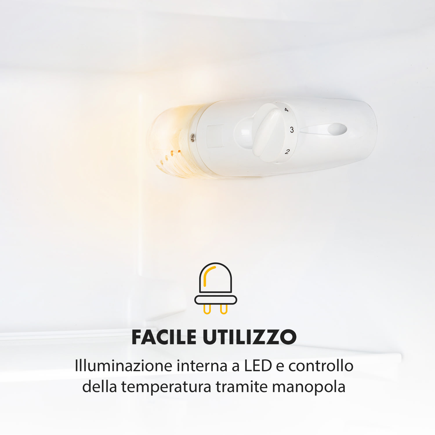 Miro Frigorifero con frontale scrivibile 91l Scomparto Crisper 