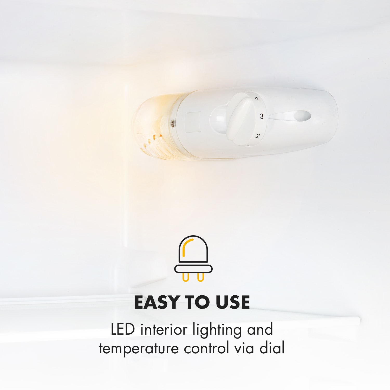 Miro, frigider, partea din față se poate scrie, 91 l, F, compartiment pentru legume, negru 