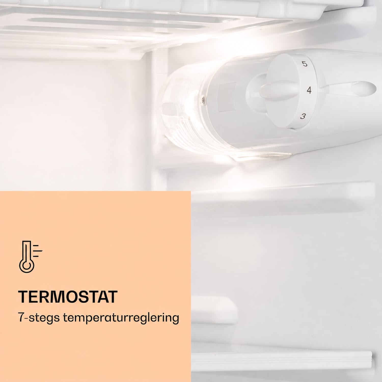 Luminance Frost Kylskåp 91 l crisper-låda 2 glashyllor 