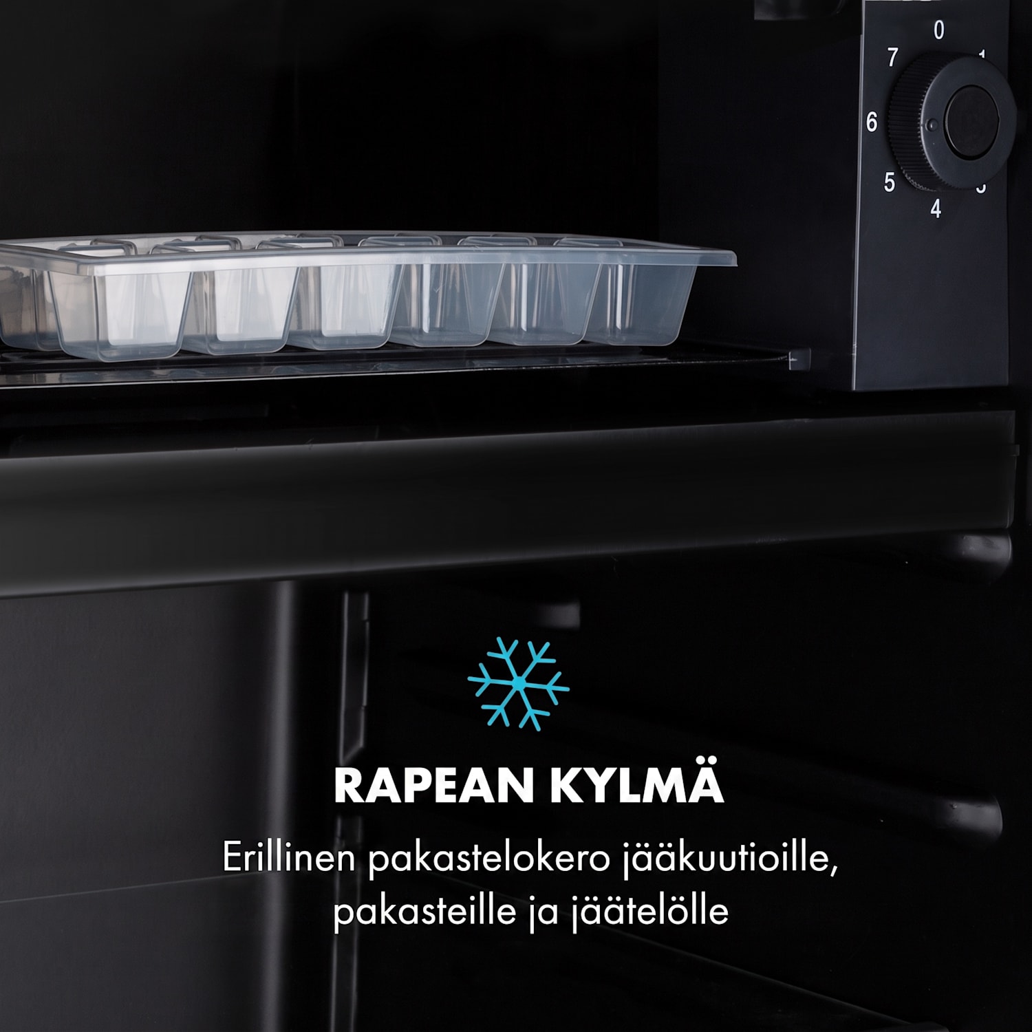 Cool Vibe 70+ -jääkaappi 72 litraa 2 hyllyä stickerbomb-tyyli 