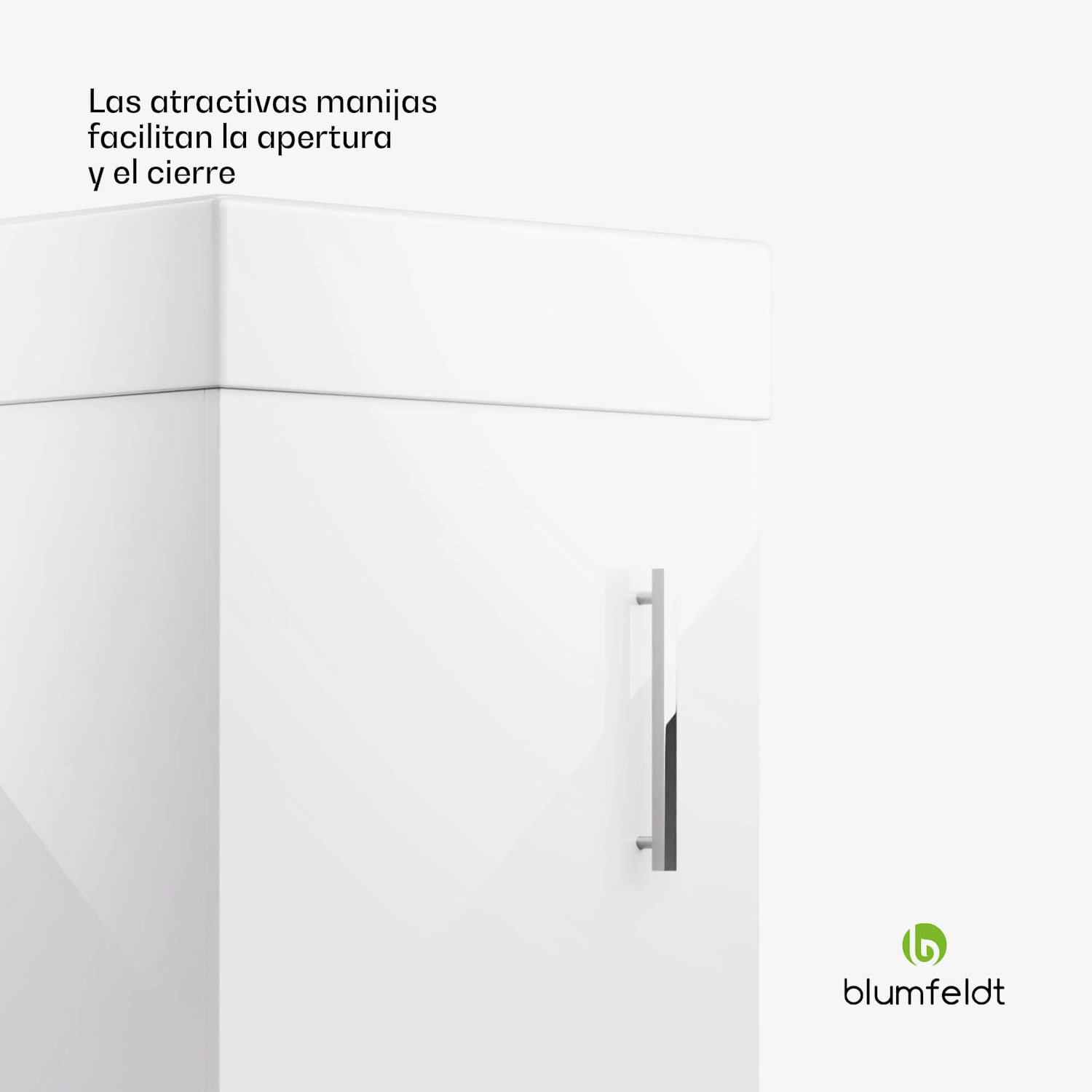 Johnstone Mueble de baño Mueble para baño Armario de baño 40 cm con lavamanos cerámico Cierre suave Espacio de almacenamiento práctico Brillante 40 centímetros | Blanco