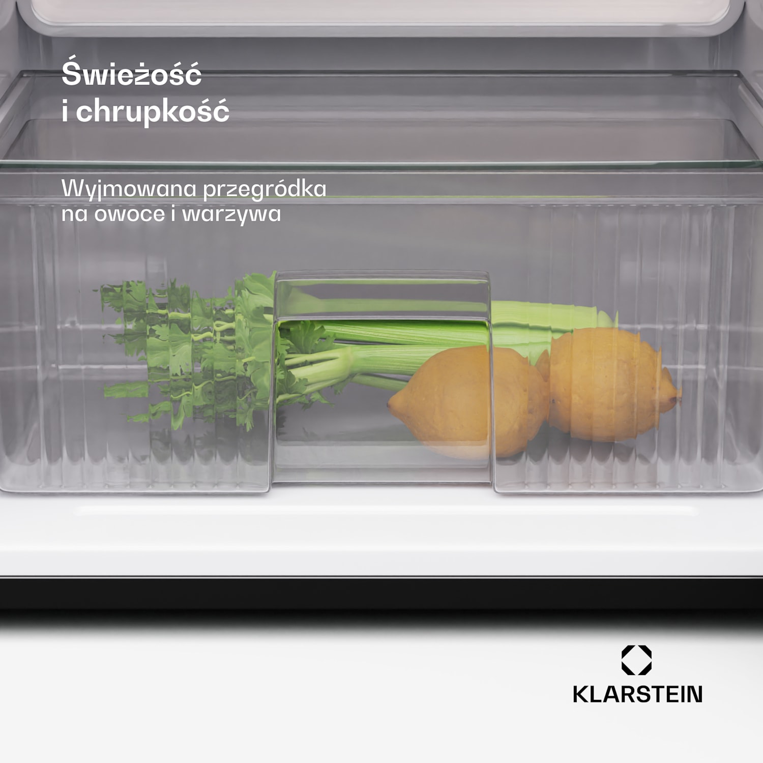 Big Daddy Cool, lodówka z zamrażarką, 61/25 l, 2 poziomy, stal nierdzewna 