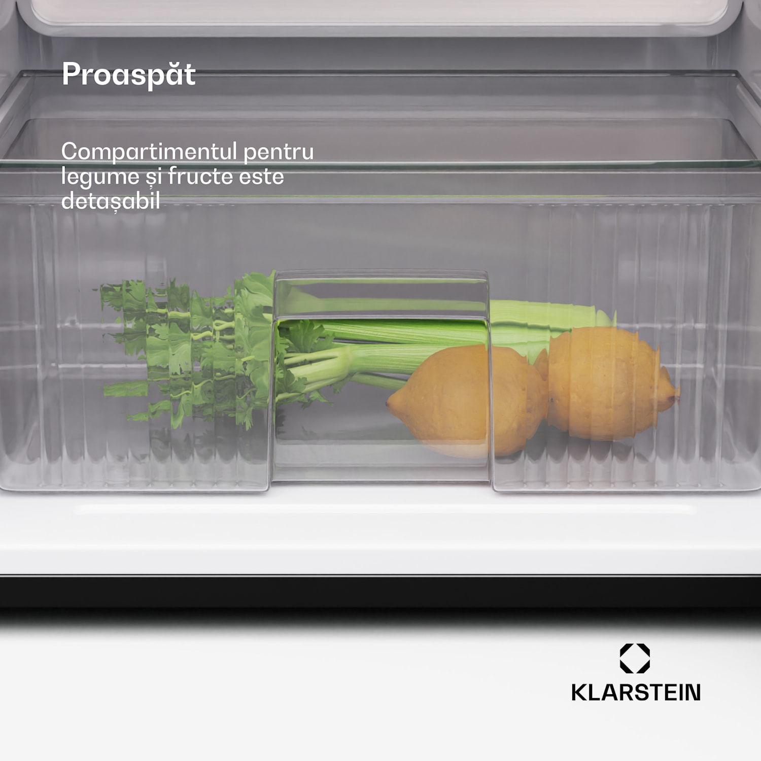 Big Daddy Cool, frigider-congelator, 61/25 l, 2 nivele, oțel inoxidabil 