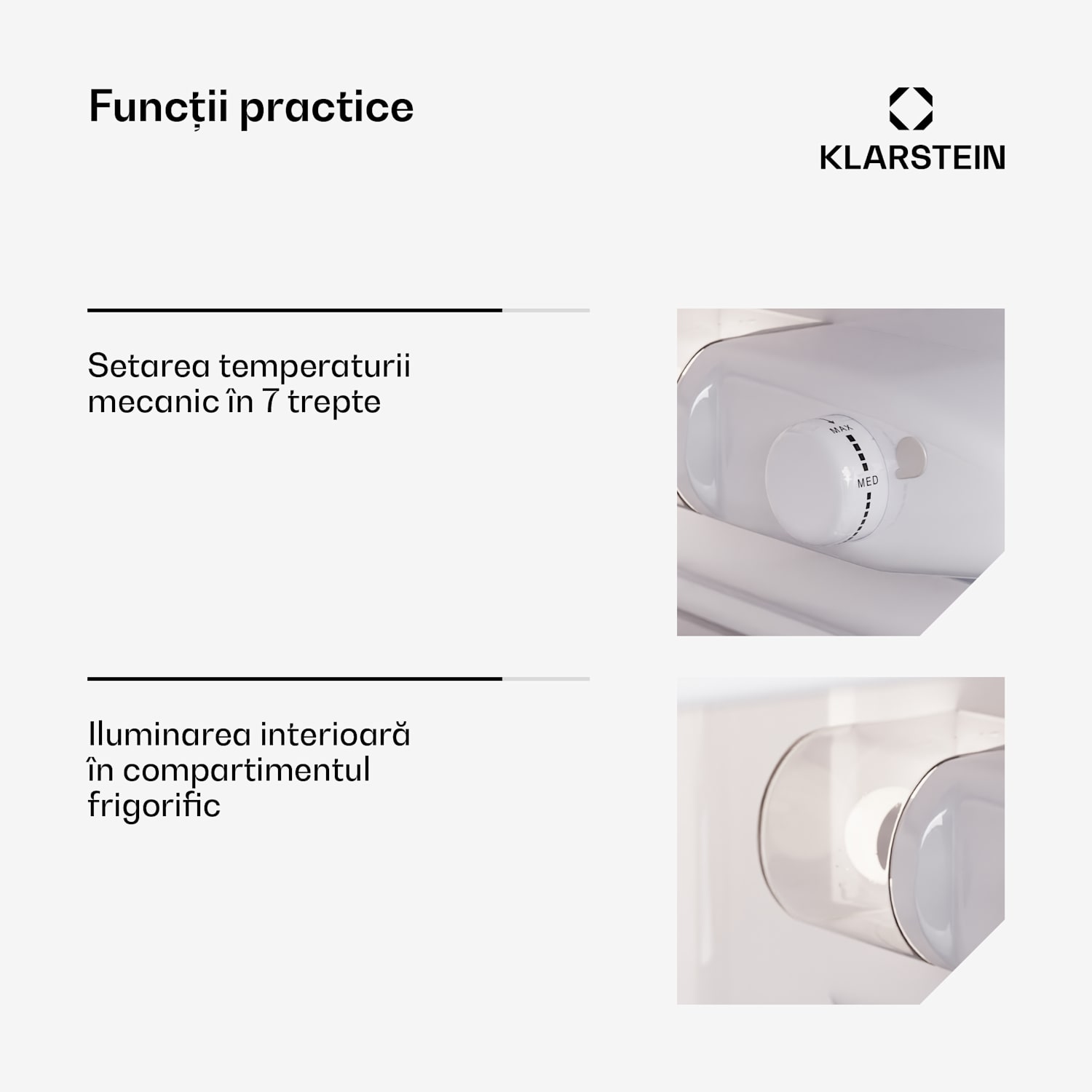 Big Daddy Cool, frigider-congelator, 61/25 l, 2 nivele, oțel inoxidabil 