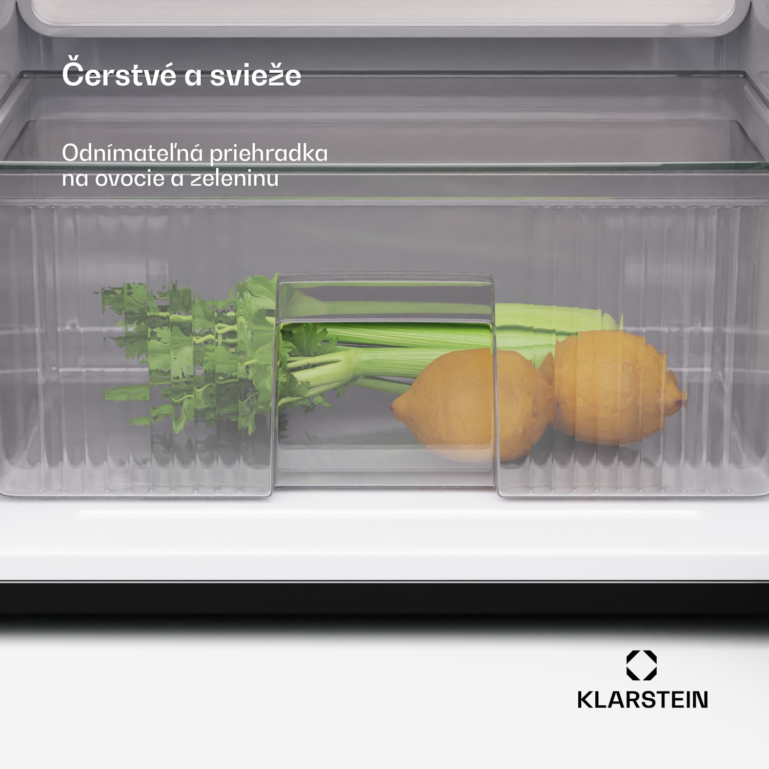 Big Daddy Cool, chladnička s mrazničkou, 61/25 l, 2 úrovne, nehrdzavejúca oceľ 