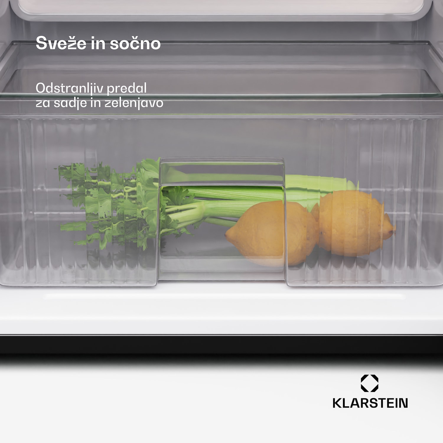 Big Daddy Cool, hladilnik z zamrzovalnikom, 61/25 l, 2 nivoja, nerjaveče jeklo 