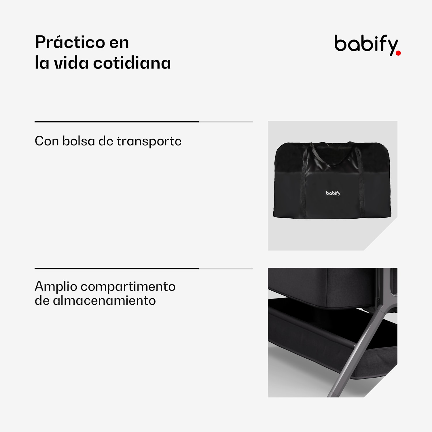 Ogge Co-sleeper eléctrico deslizante para 0 - 8 meses modo balancín eléctrico | música + Bluetooth 