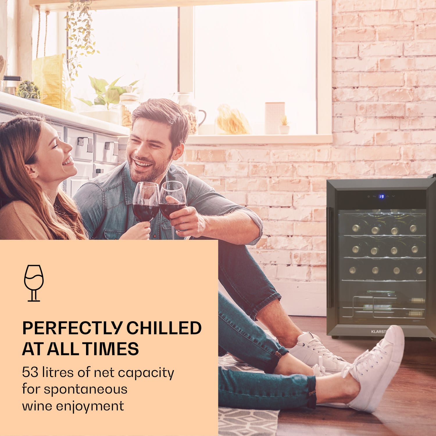 Ultimo 20 Uno vinoteka 53L touch control 131W 5-18°C 1 | 20 boca