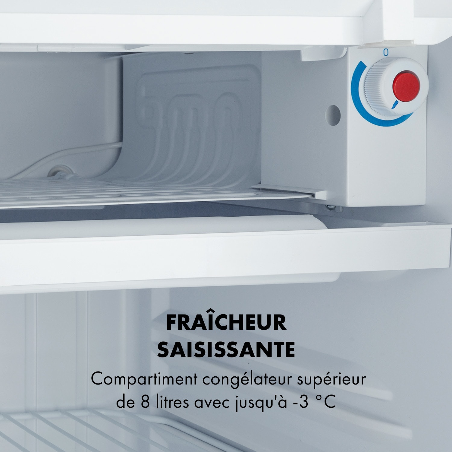 Réfrigérateur Yummy avec compartiment de congélation de 90 litres 42 dB 92 Ltr | Rouge