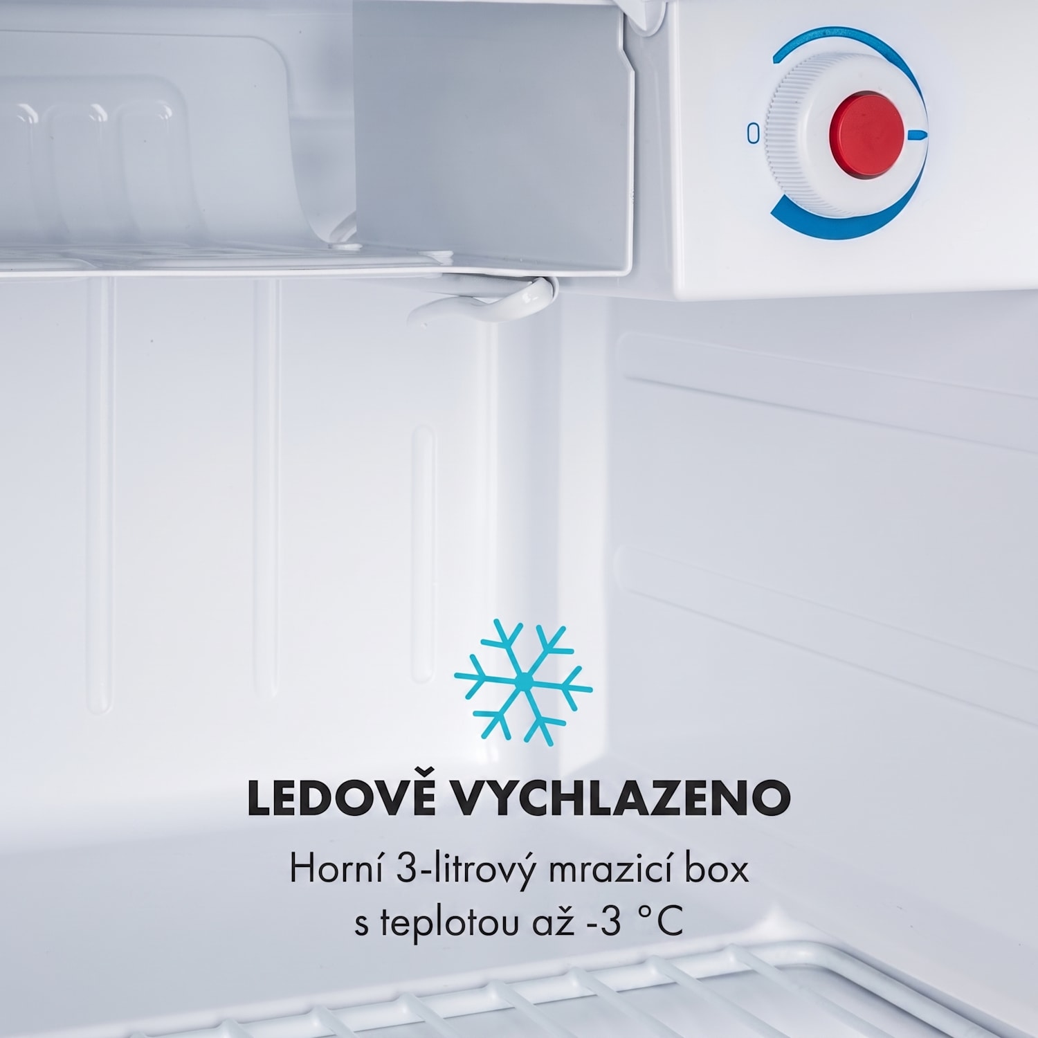 Yummy, lednice s mrazícím prostorem, 45 l, 42 dB 45 litrů | Rojo