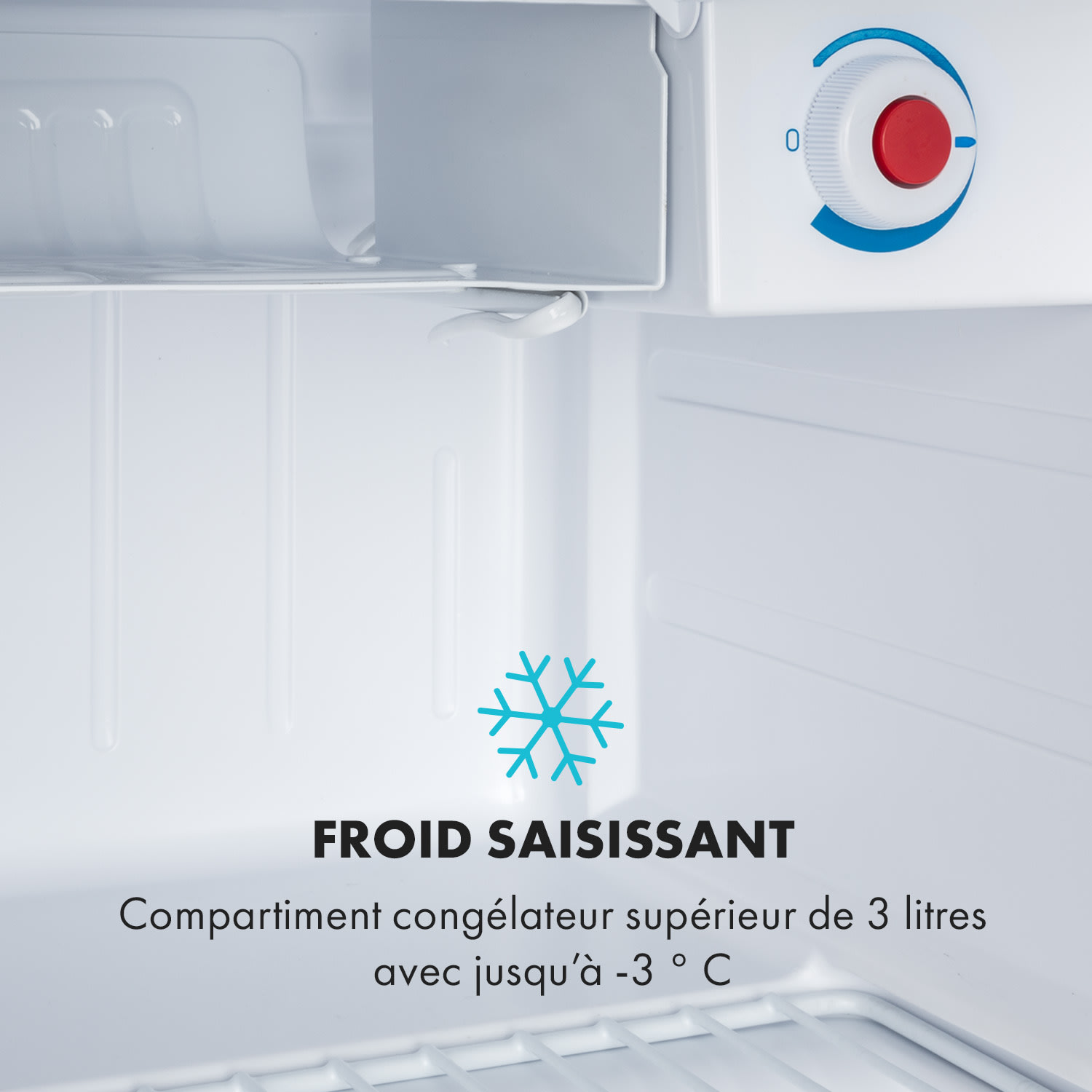 Réfrigérateur Yummy avec compartiment de congélation de 45 litres 42 dB 45 L | Crvena