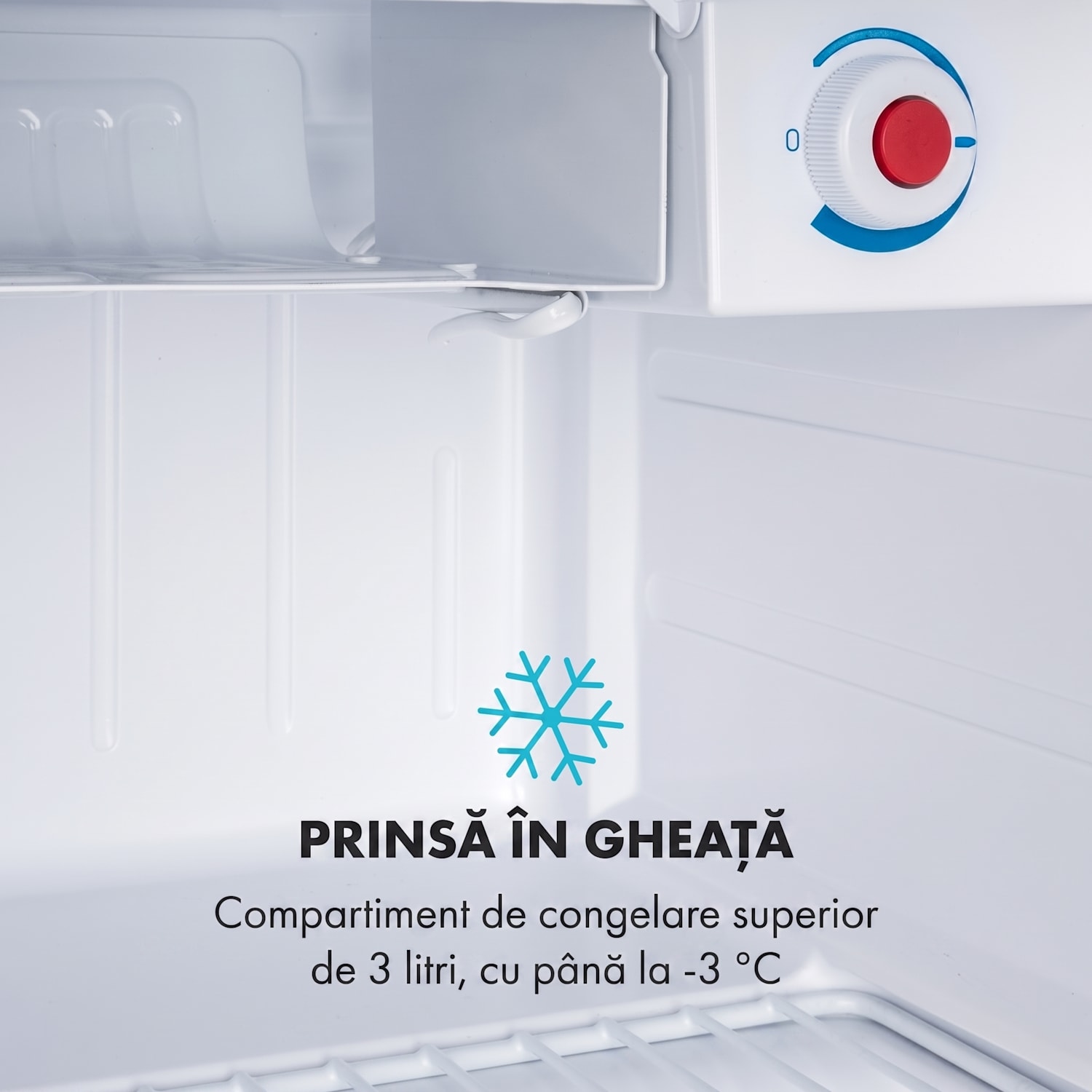 Yummy, frigider cu compartiment congelator, 45 l, 42 dB 45 L | Roșu