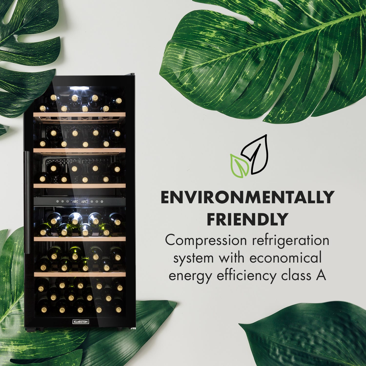 Barossa 102 Duo Vinoteca 102 botellas 226 litros 2 zonas Control táctil 2 zonas de refrigeración | 102 botellas
