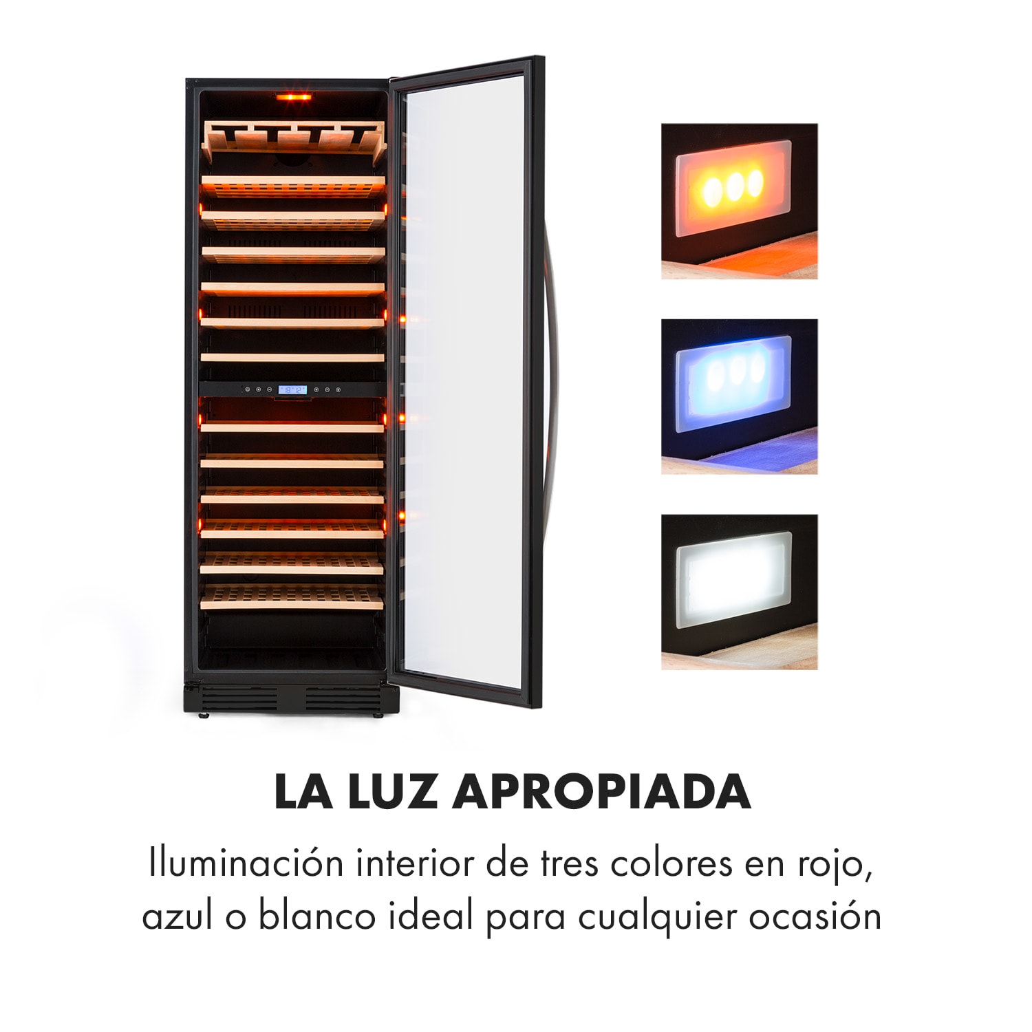 Vinovilla 162 Built-In Duo Onyx Edition nevera para vinos 425 litros 162 botellas 165 botellas | 2 zonas de refrigeración | Negro
