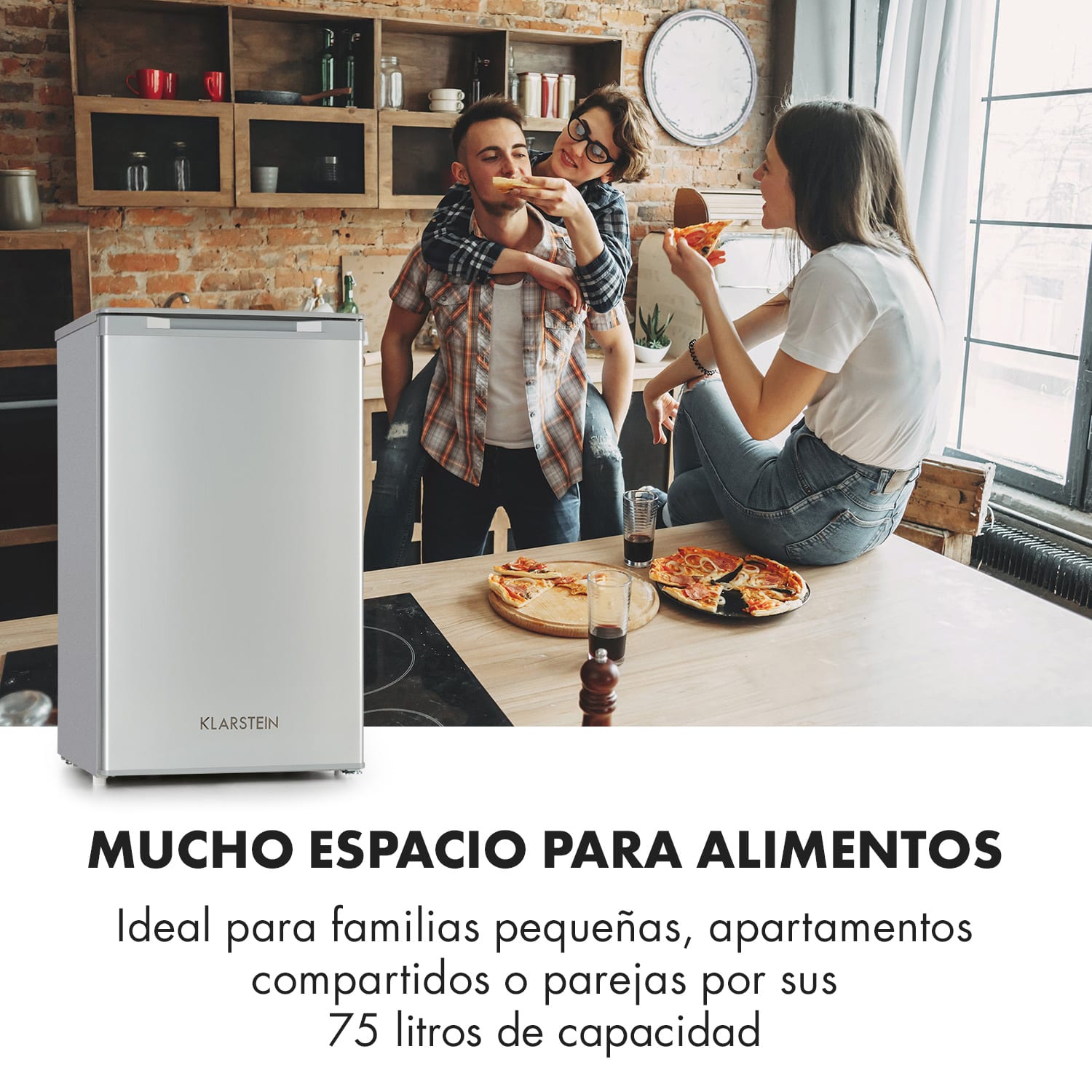 Congelador Garfield XL 4 estrellas, 69 litros, 80 vatios, ruido de funcionamiento: 41 dB 