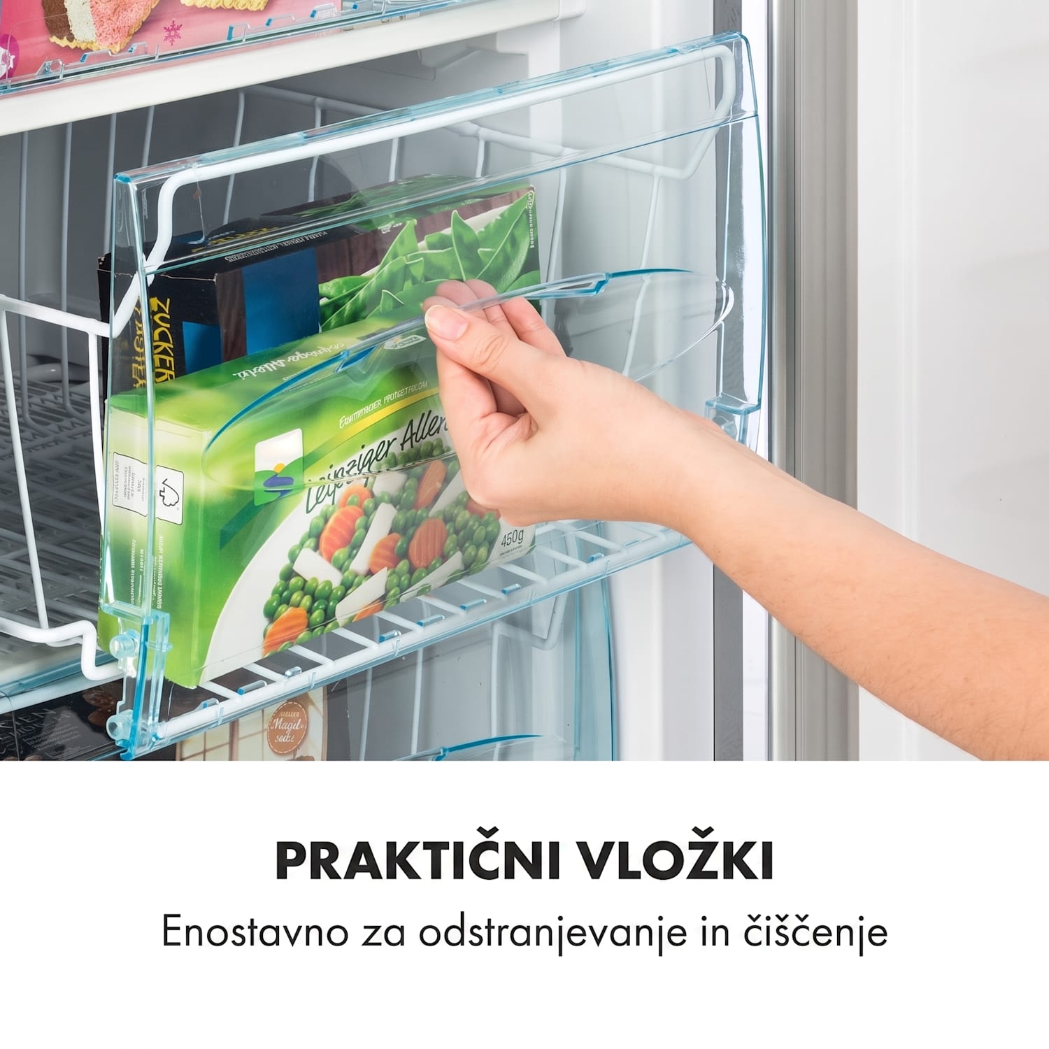 Garfield XL, zamrzovalnik, 60 l, 80 W, 4 zvezdice, hrup delovanja: 41 dB 