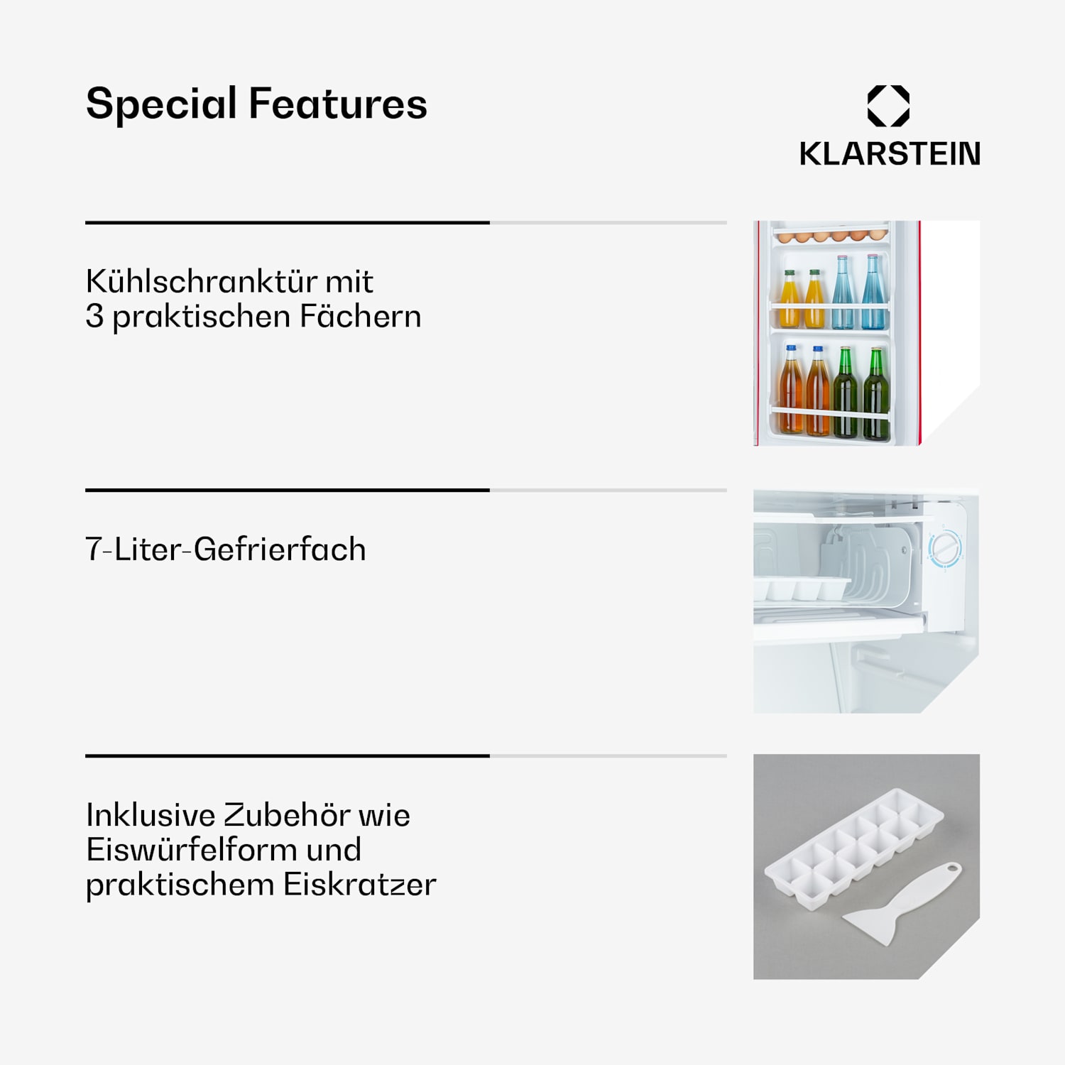 Beercracker 91 L Réfrigérateur 7 litres Congélateur décapsuleur 