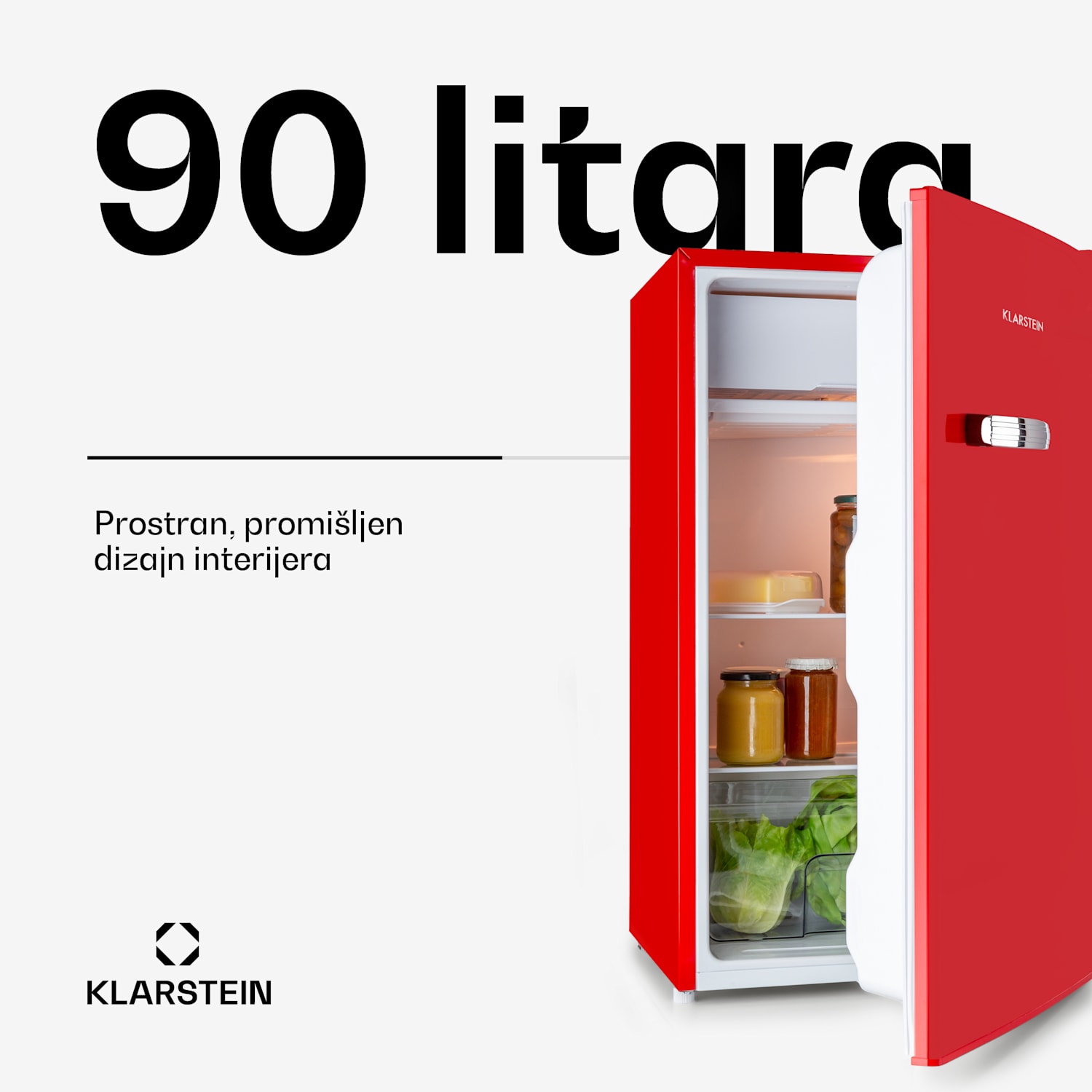 Beercracker 91L hladnjak 91L zamrzivač 7L 