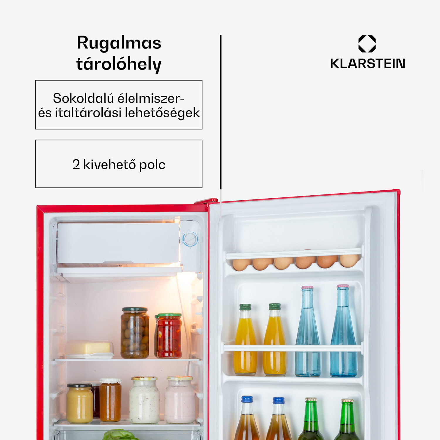 Beercracker 91L hűtőszekrény 91 l fagyasztó 7 l  