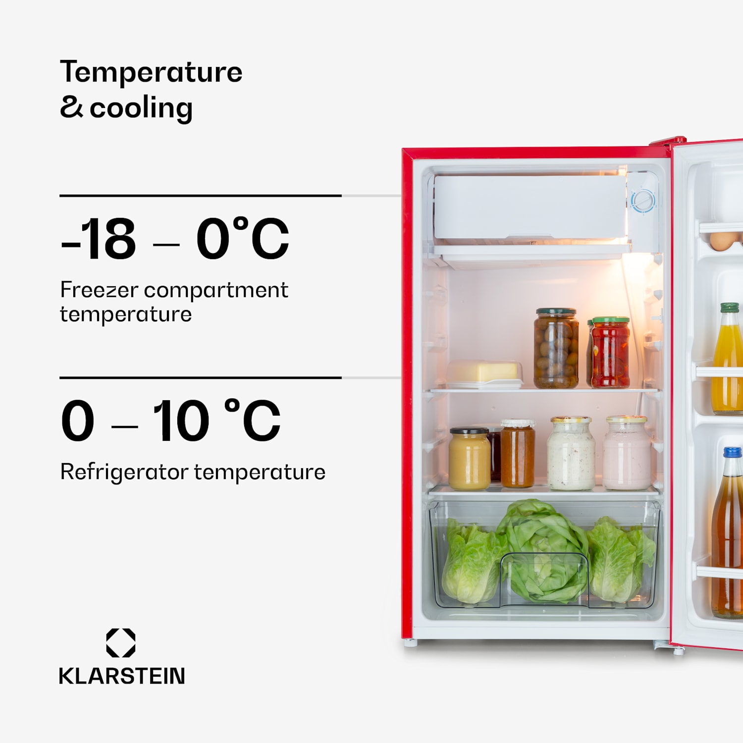 Beercracker 91L jääkaappi 7 litran pakastelokero pullonavaaja 