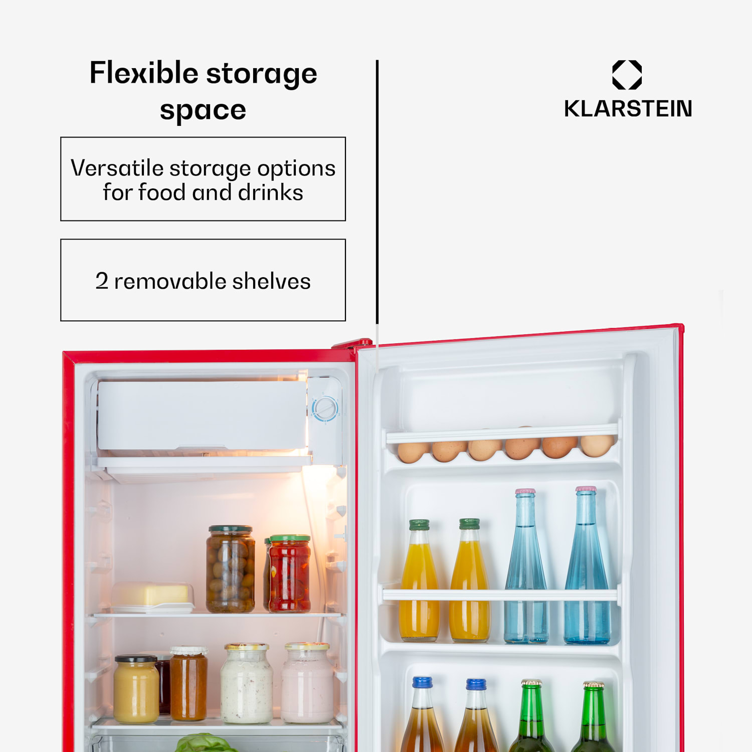 Beercracker 91L jääkaappi 7 litran pakastelokero pullonavaaja 