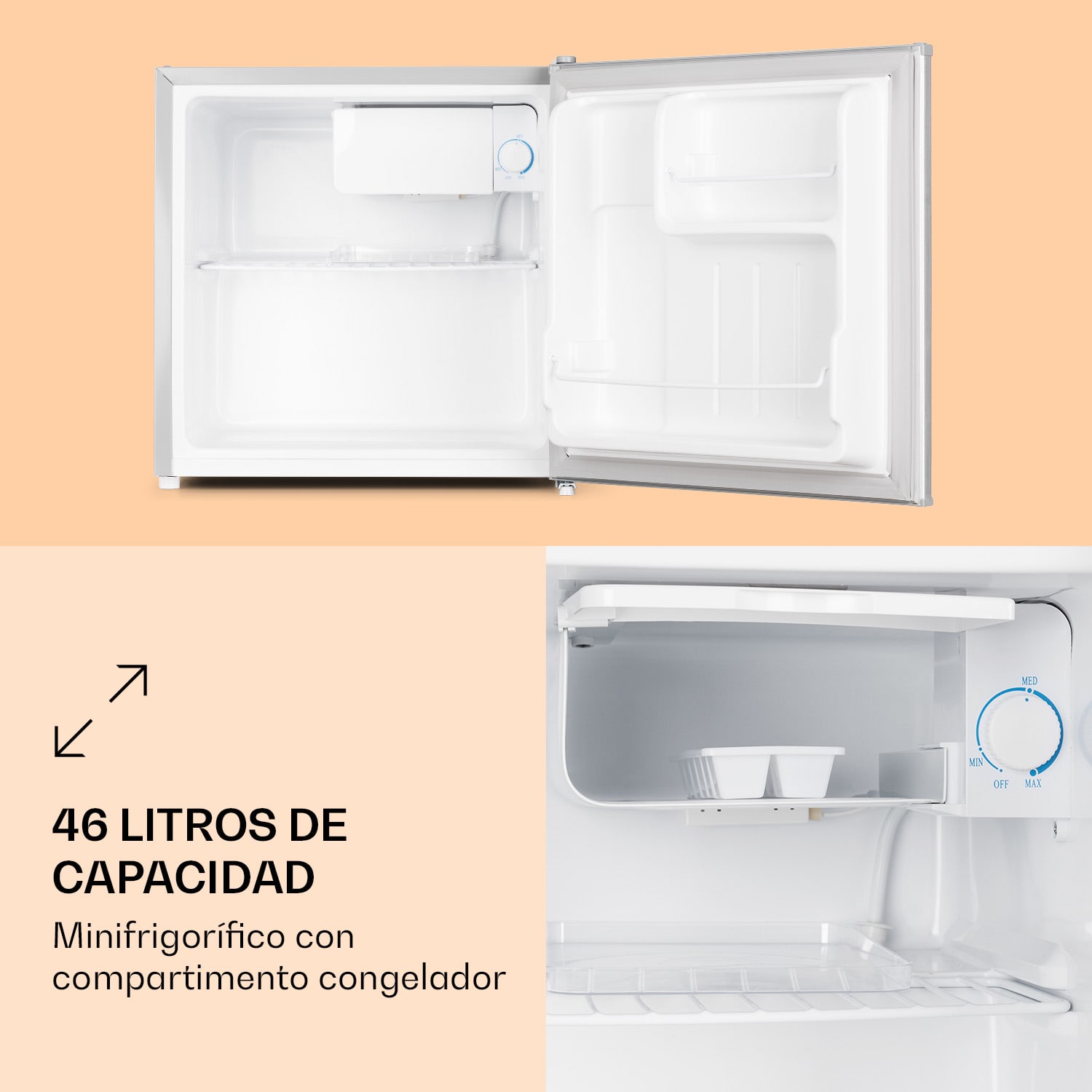 Nevera minibar 50L1-SG 