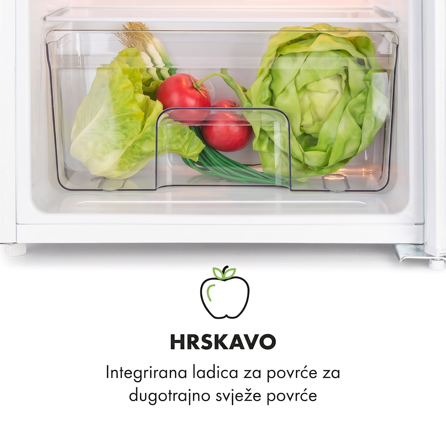Spitzbergen Uni, hladnjak, F, 91 litara, zamrzivač 10 litara, bijeli 