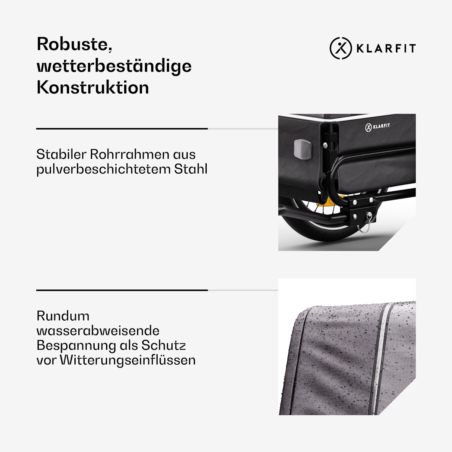 Goldie S Hunde-Fahrradanhänger 130 L kleine/mittlere Hunde Polyester Mesh Fensterabdeckung 