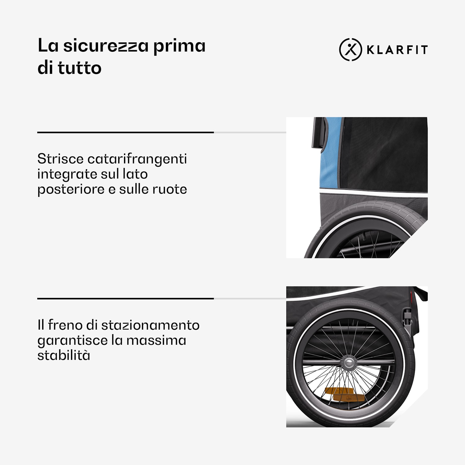 Goldie S Hybrid - Rimorchio da bici per cani di piccola/media taglia, rete in poliestere, copertura con finestra 