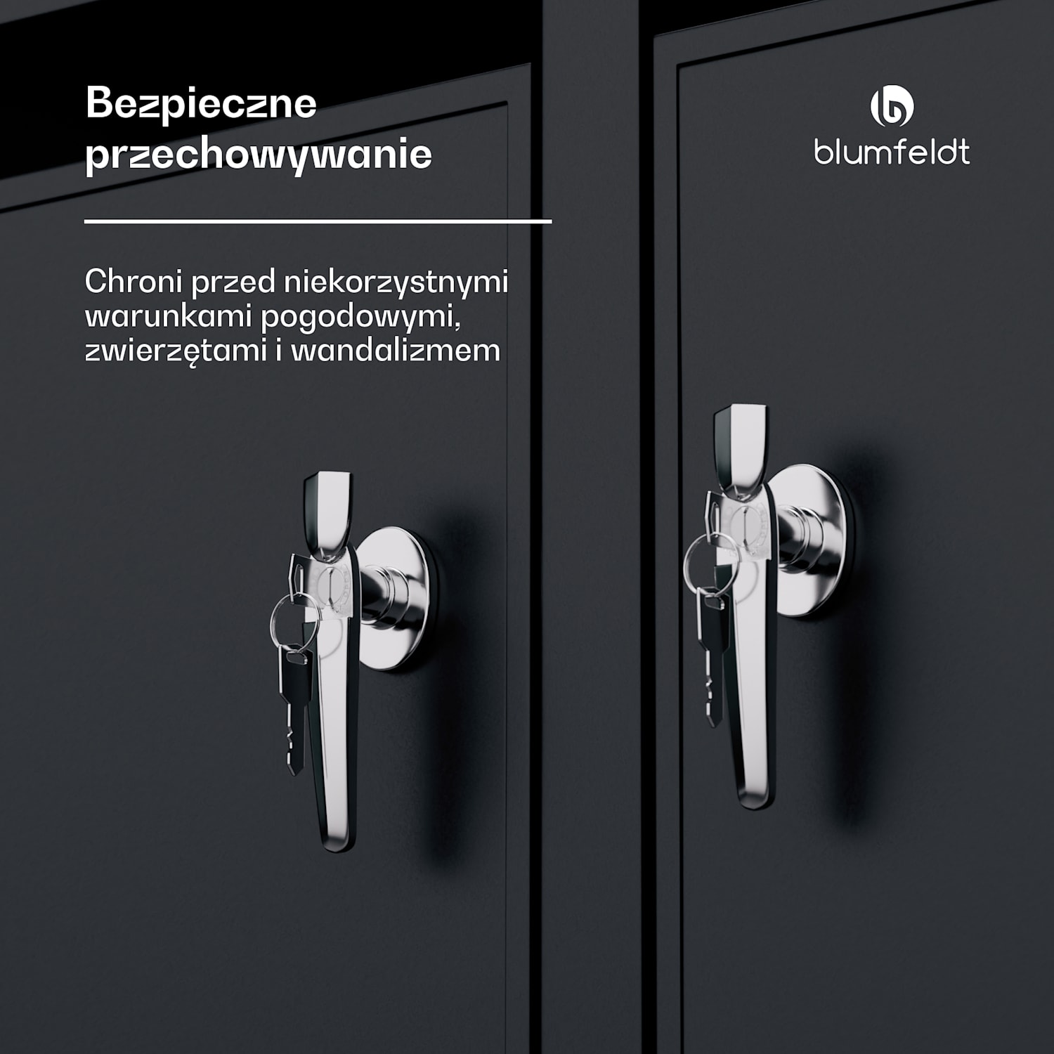 BinSafe, zabudowa na pojemniki na odpady, 2 pojemniki, 240 l, odporna na warunki atmosferyczne, zamykana na klucz, stal ocynkowana 