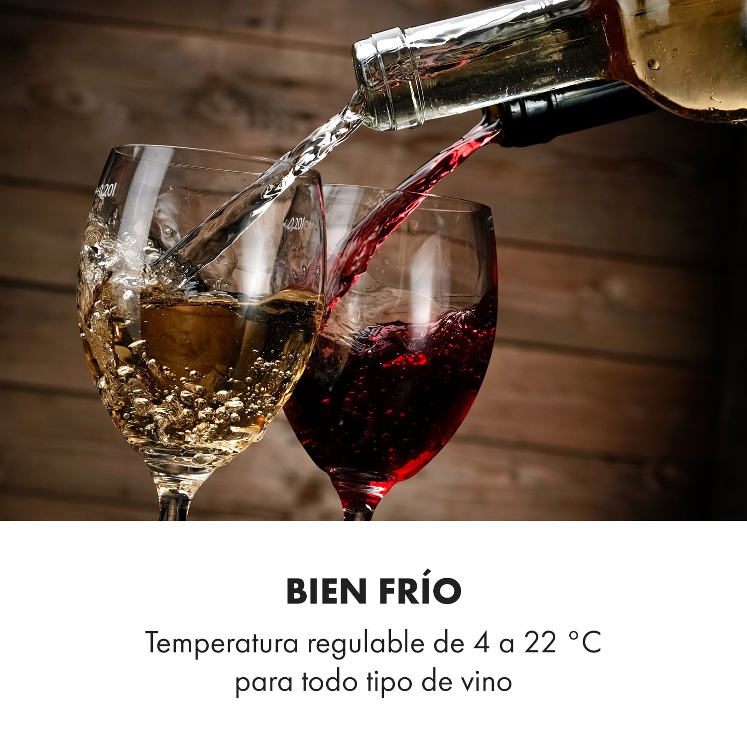 Nevera Vinetage 12 Bebidas 48 Litros 4-22°C Diseño Retro 