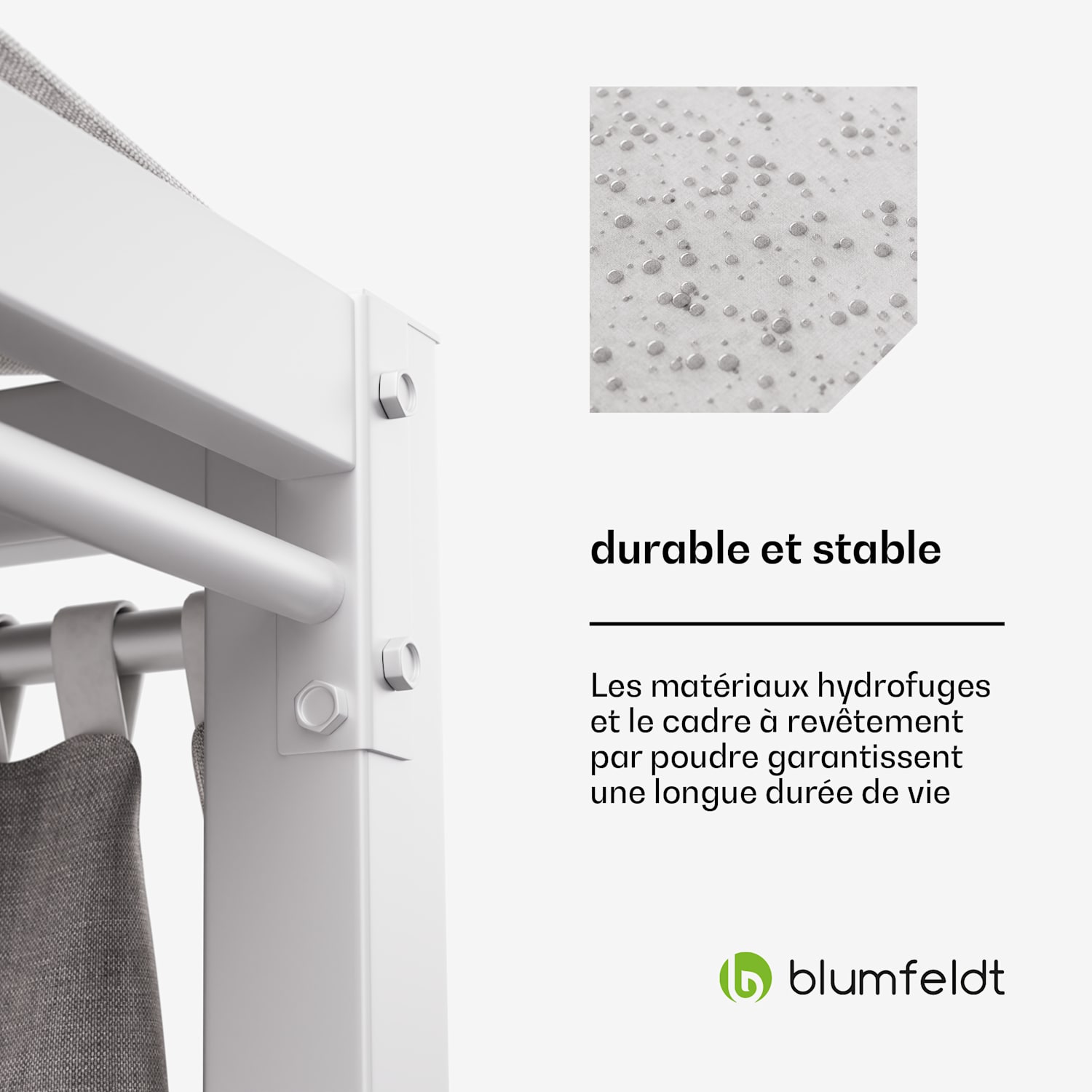 Eremitage Triple Sunbed Lit de bronzage | protection solaire | jusqu'à 3 personnes | cadre en aluminium | résistant aux intempéries 