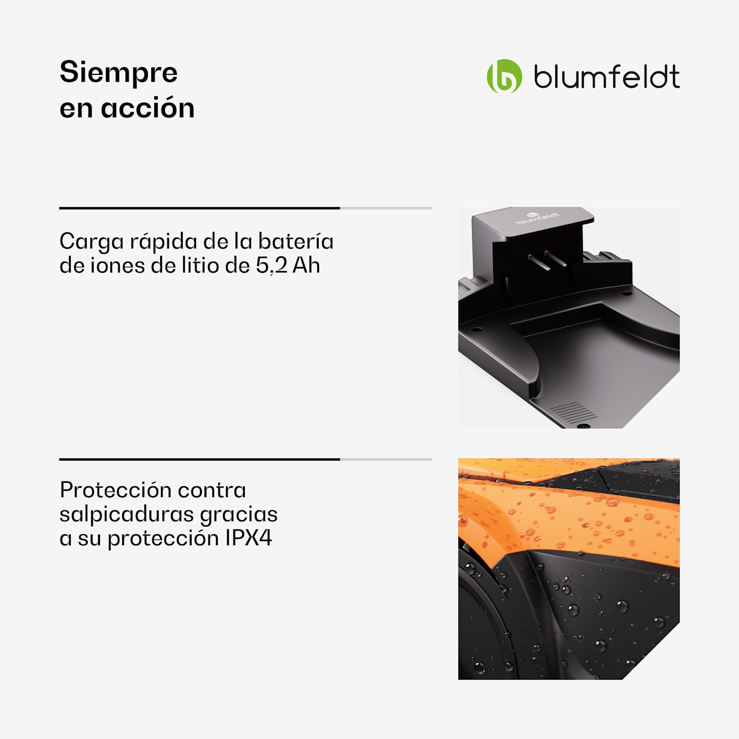 Garden Hero | robot cortacésped inteligente de hasta 1.400 m² | 3h de autonomía | sensor anticolisión 